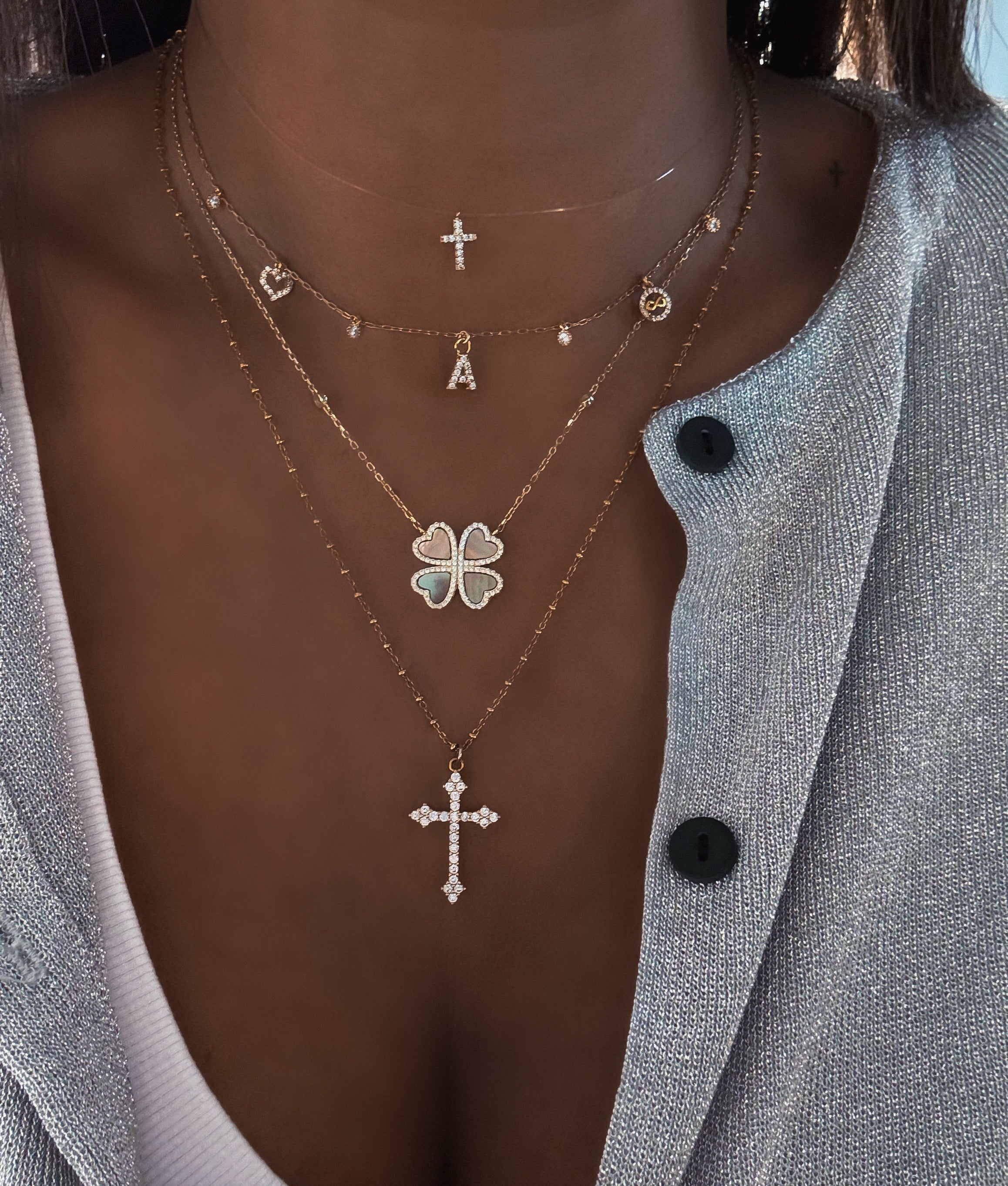 COLLIER CHOKER "GLAM"