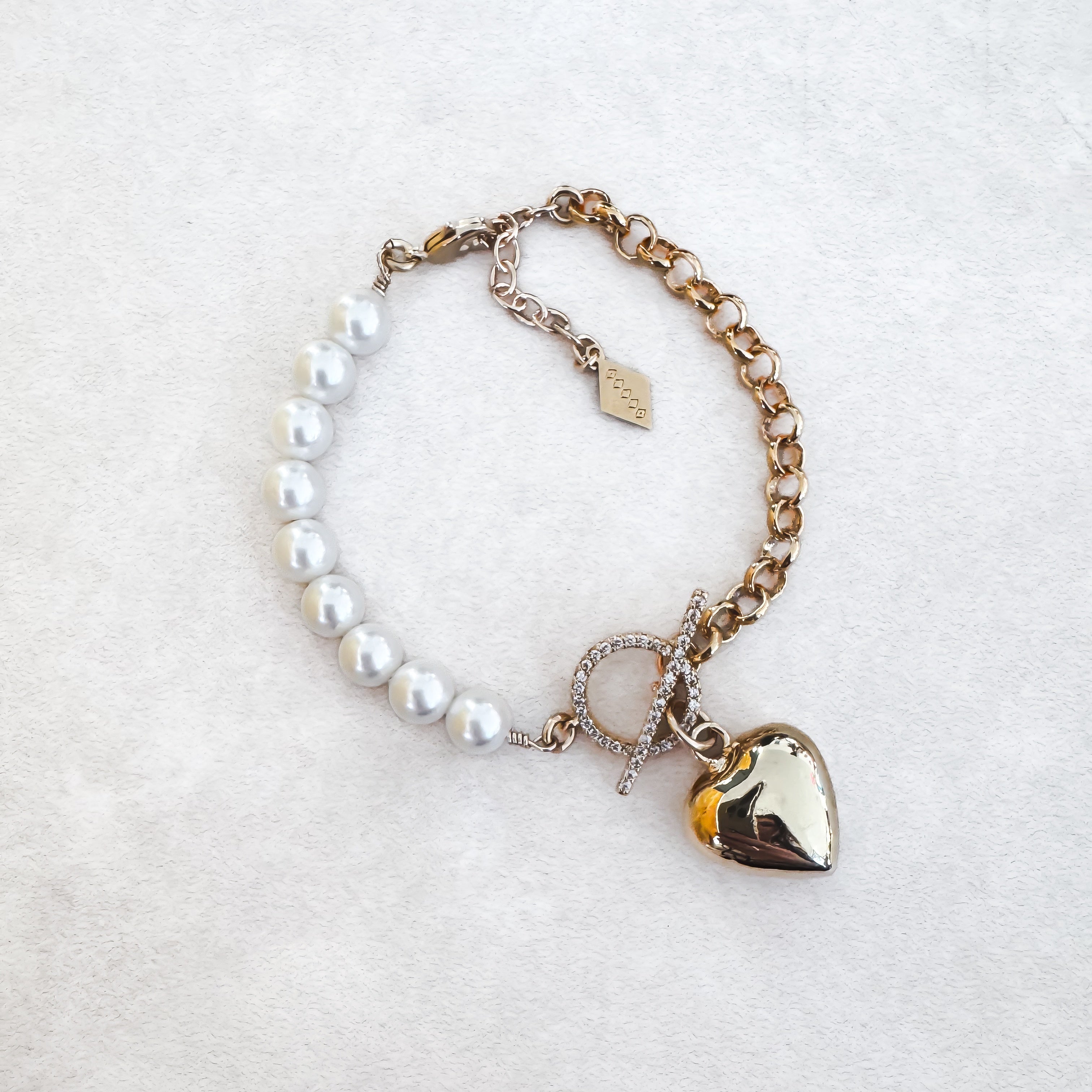 BRACELET "AMOR PEARL"