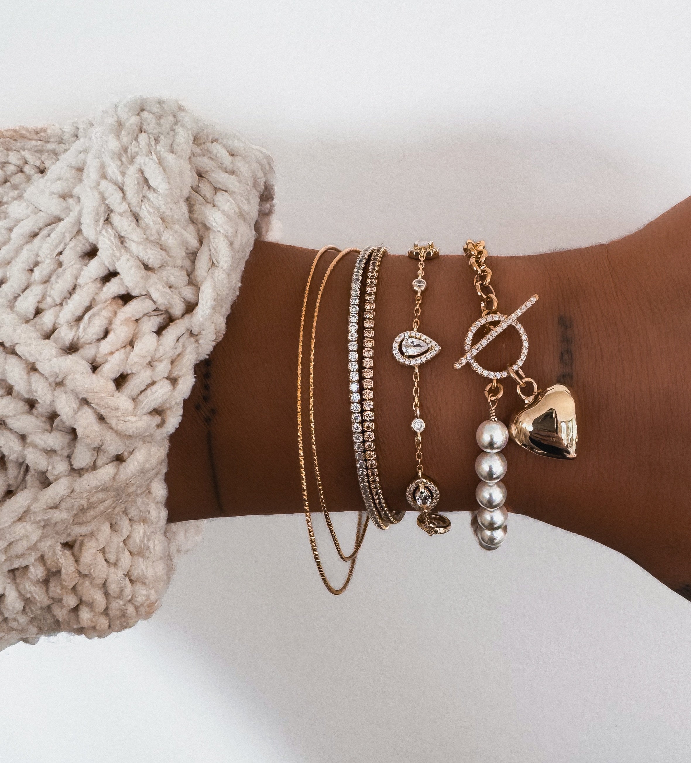 BRACELET "AMOR PEARL"