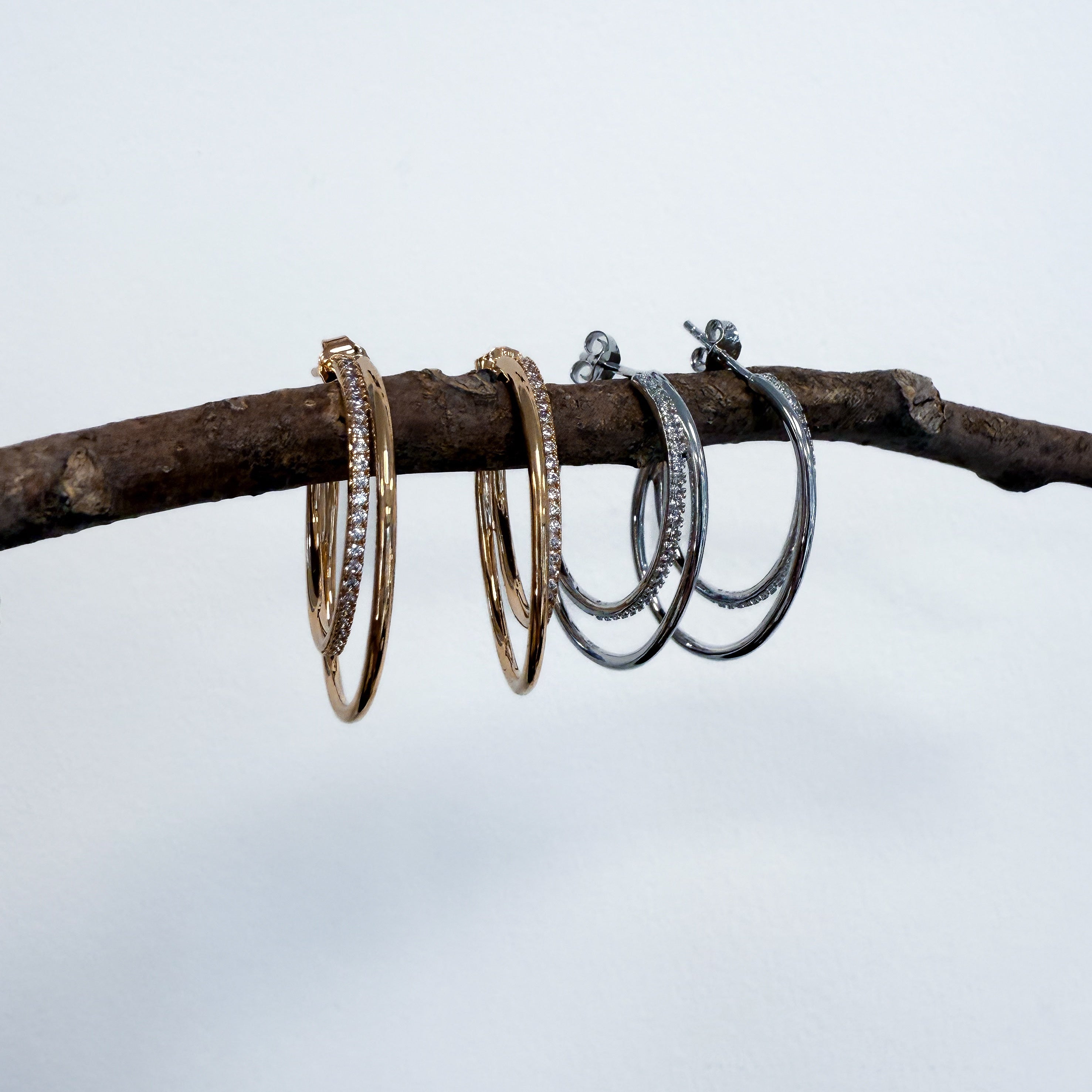 BOUCLES "CLEA DOUBLE"