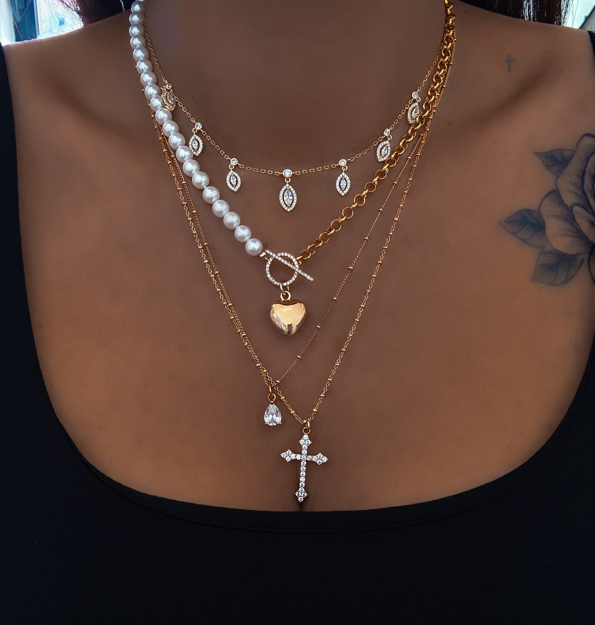 "MARQUISE 7" NECKLACE