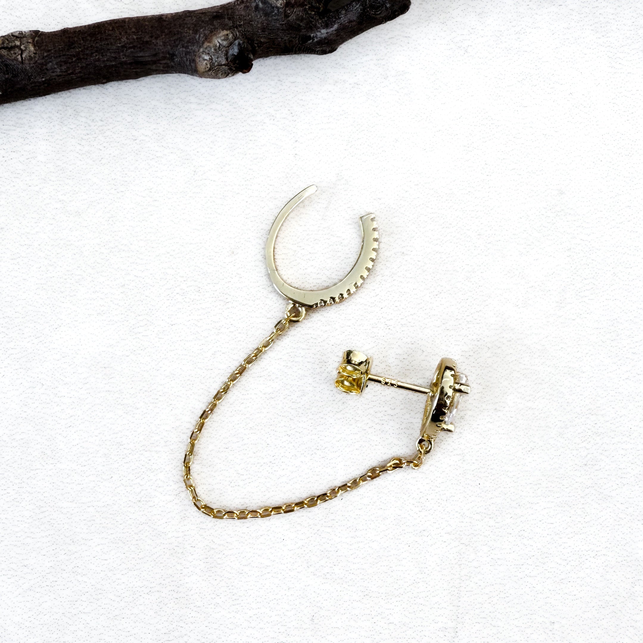 "JAIPUR CHAIN" EARRING