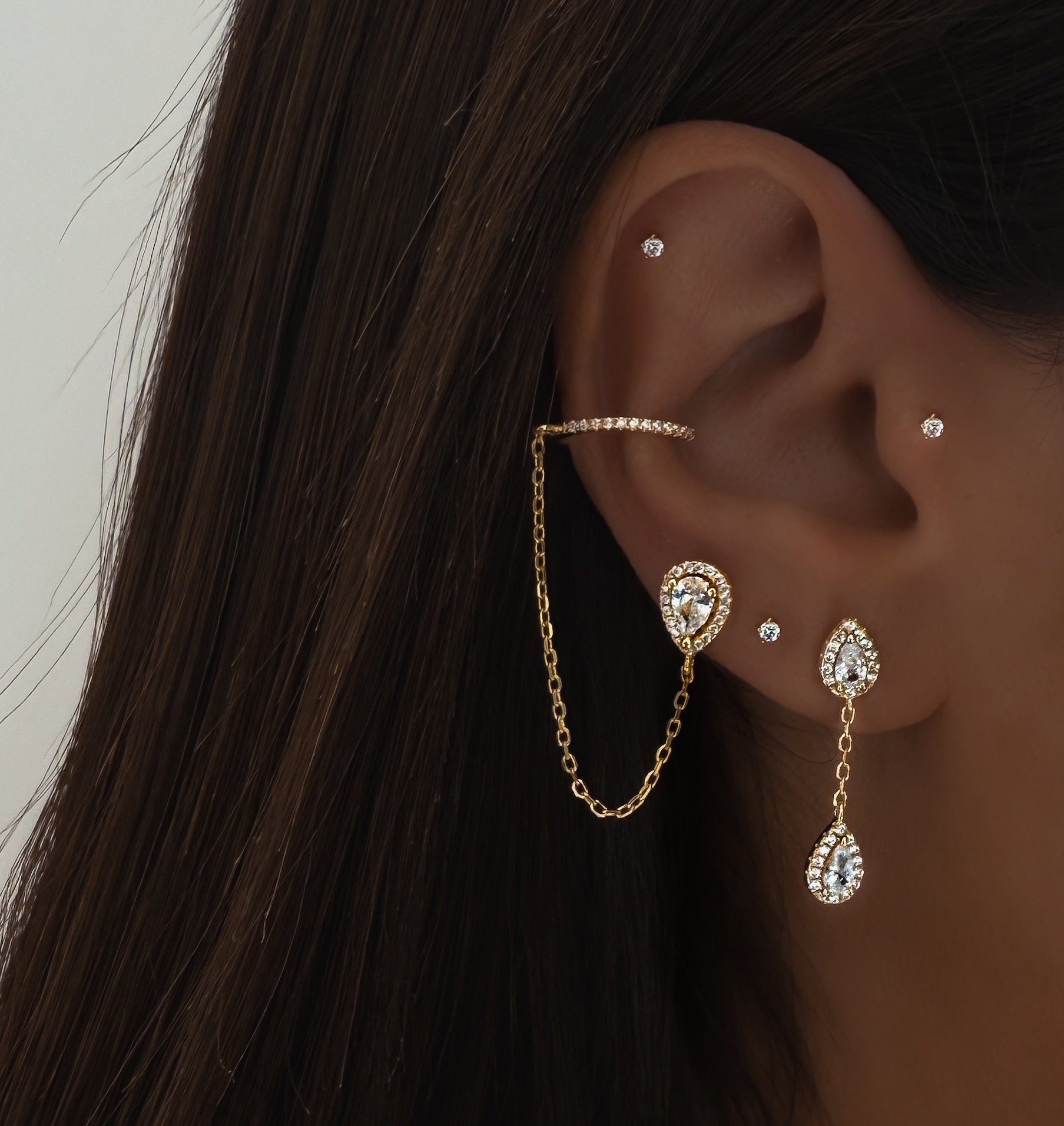 "JAIPUR CHAIN" EARRING