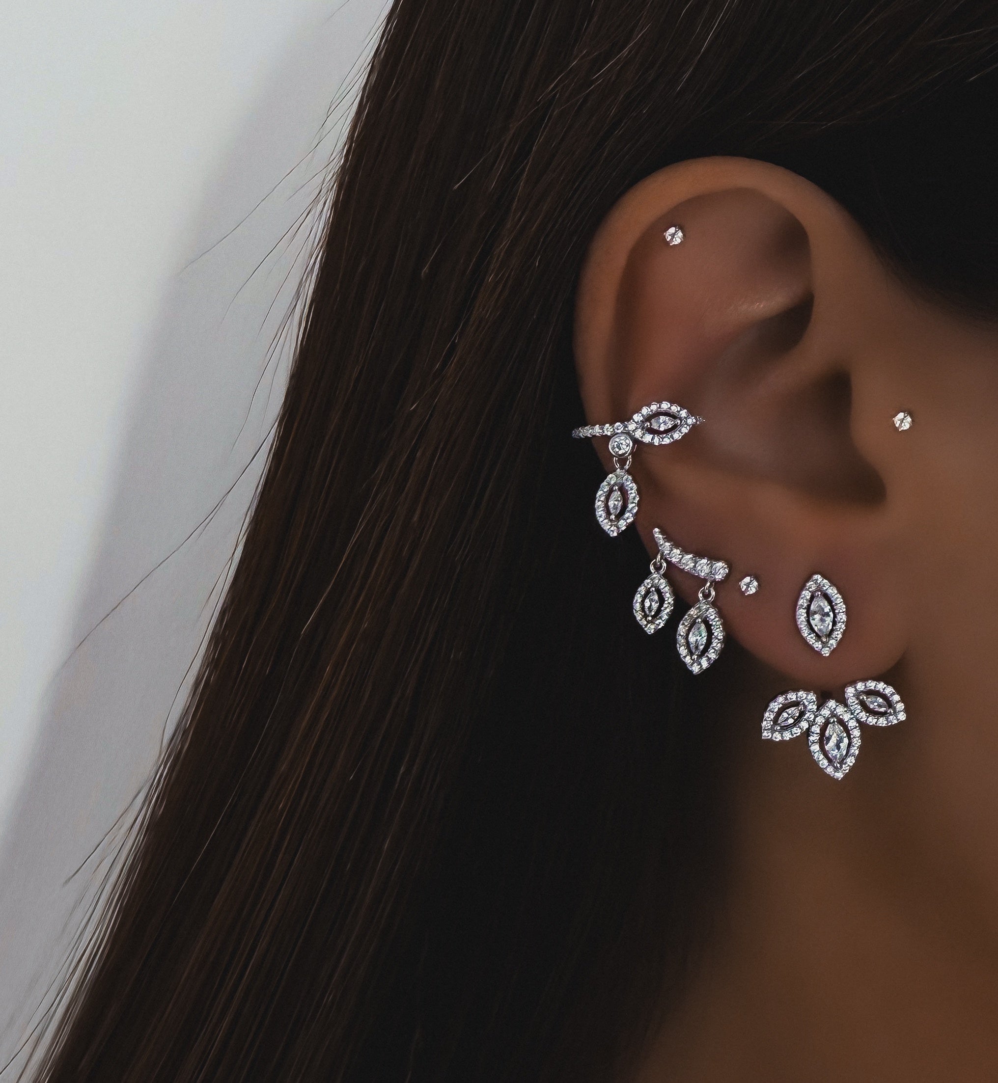 "MARQUISE 4" EARRING