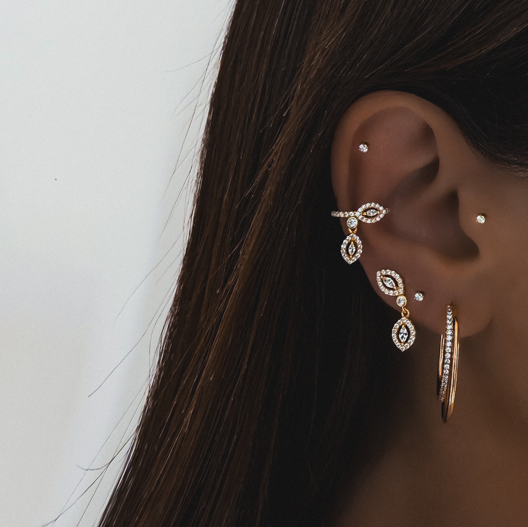 BOUCLES "CLEA DOUBLE"