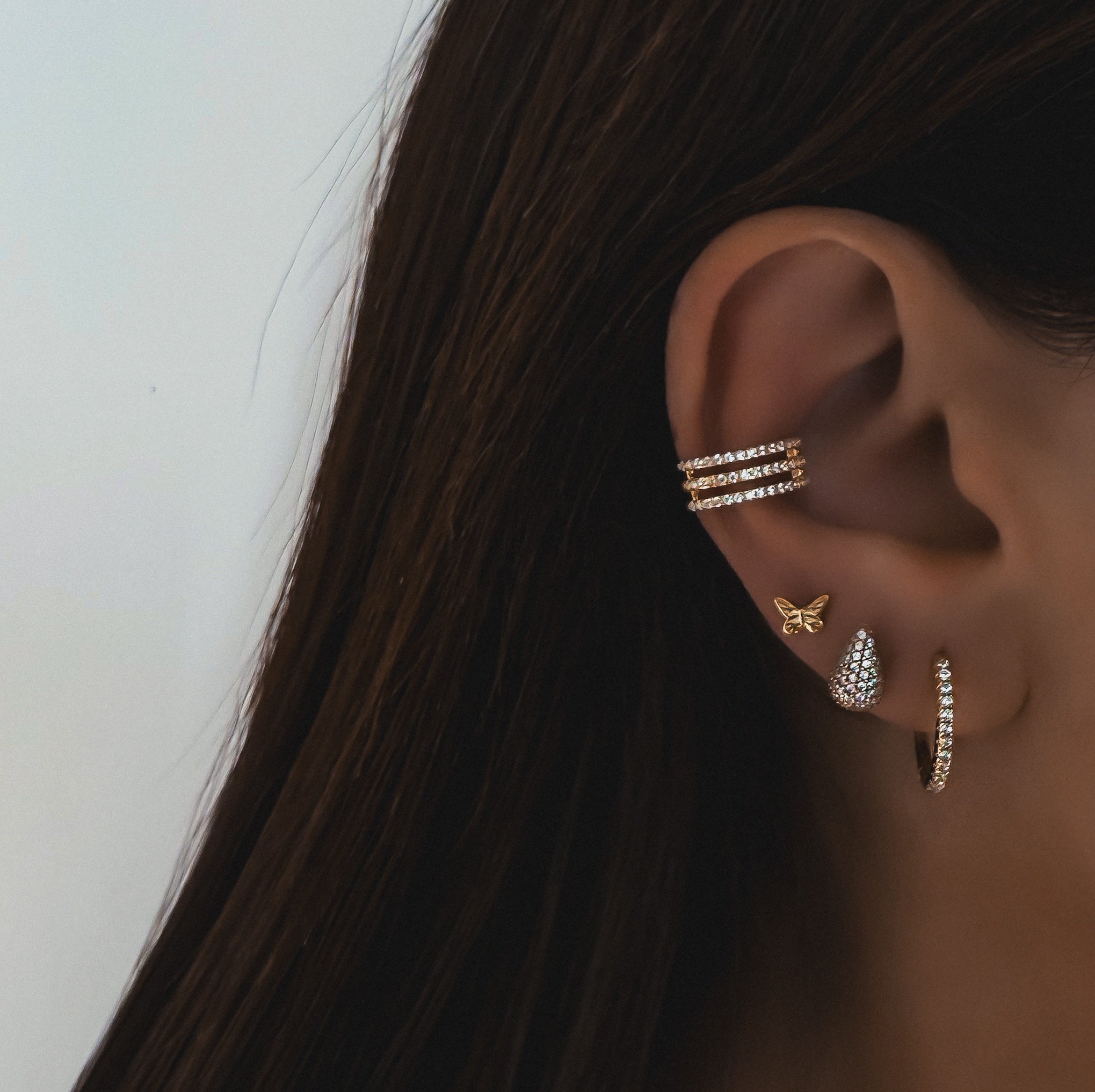 BOUCLE "DROP BABY ZIRCON"