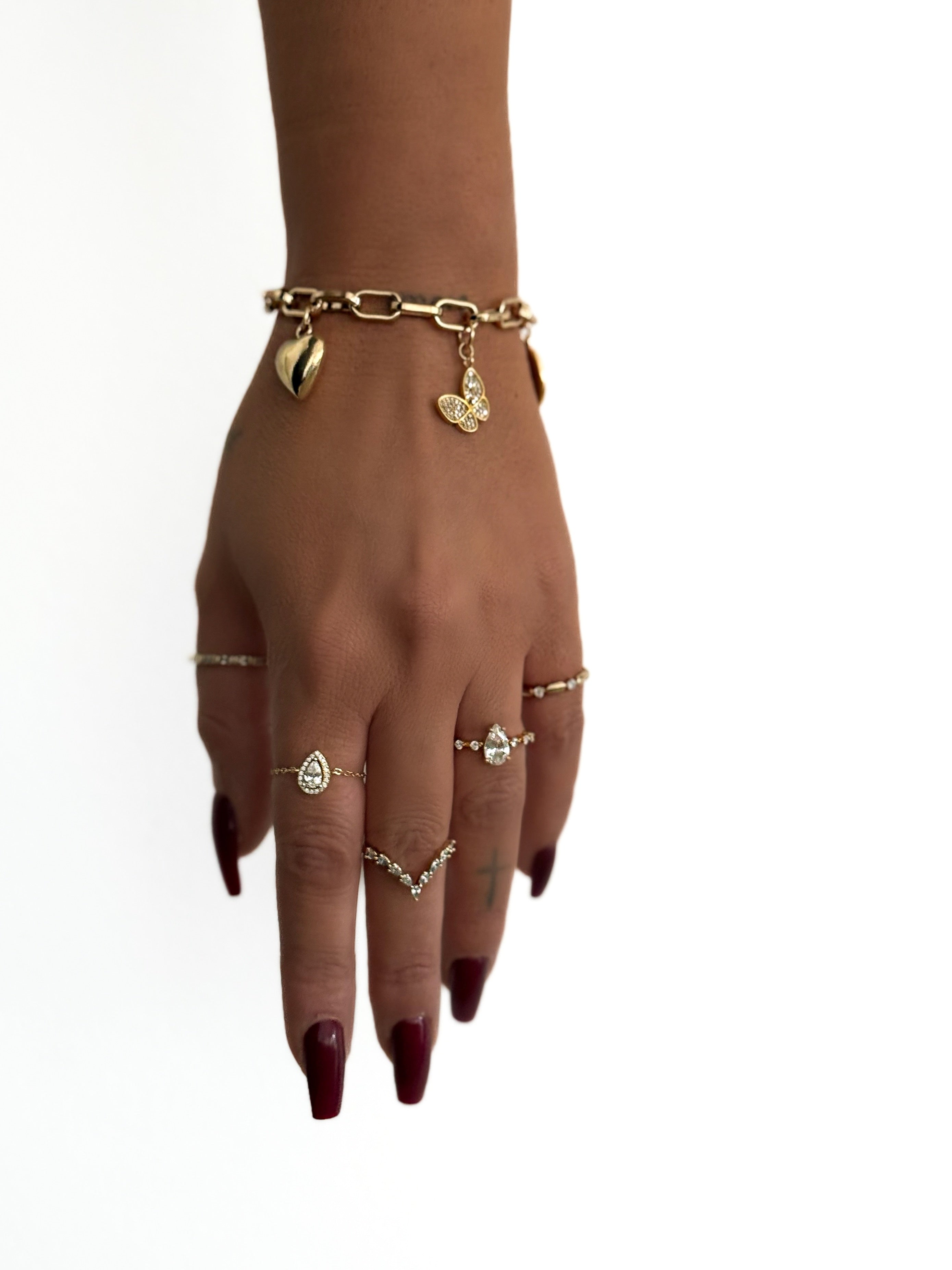 BRACELET "TRENDY OR" PERSONNALISABLE