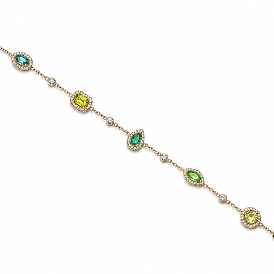 BRACELET "TRESOR LIME"