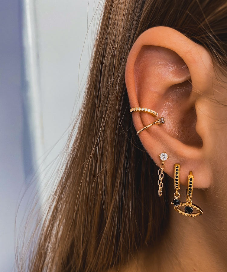 BOUCLES "MISSANDEI BLACK"