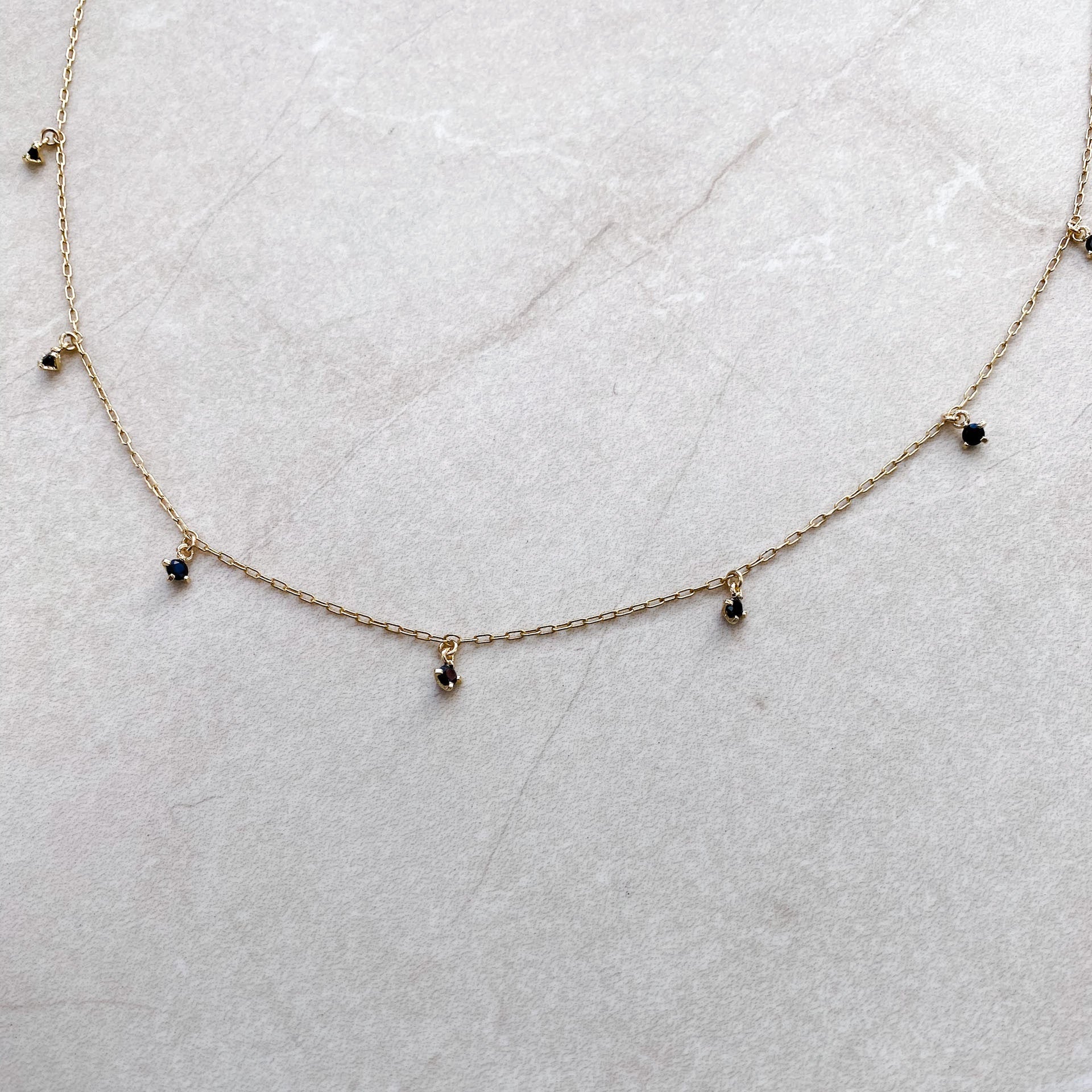 "MADRID BLACK" NECKLACE