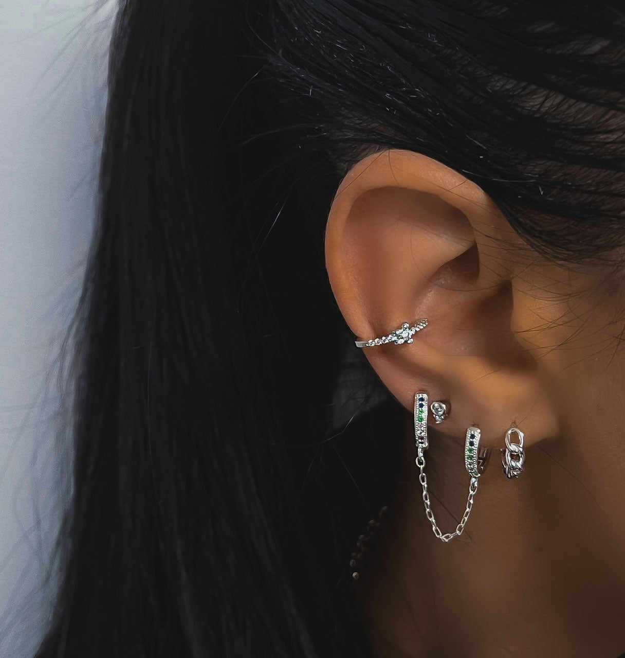 "MENOTTES XS MULTI" EARRING