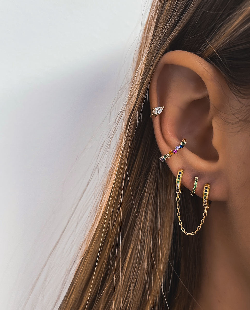 "MENOTTES XS MULTI" EARRING