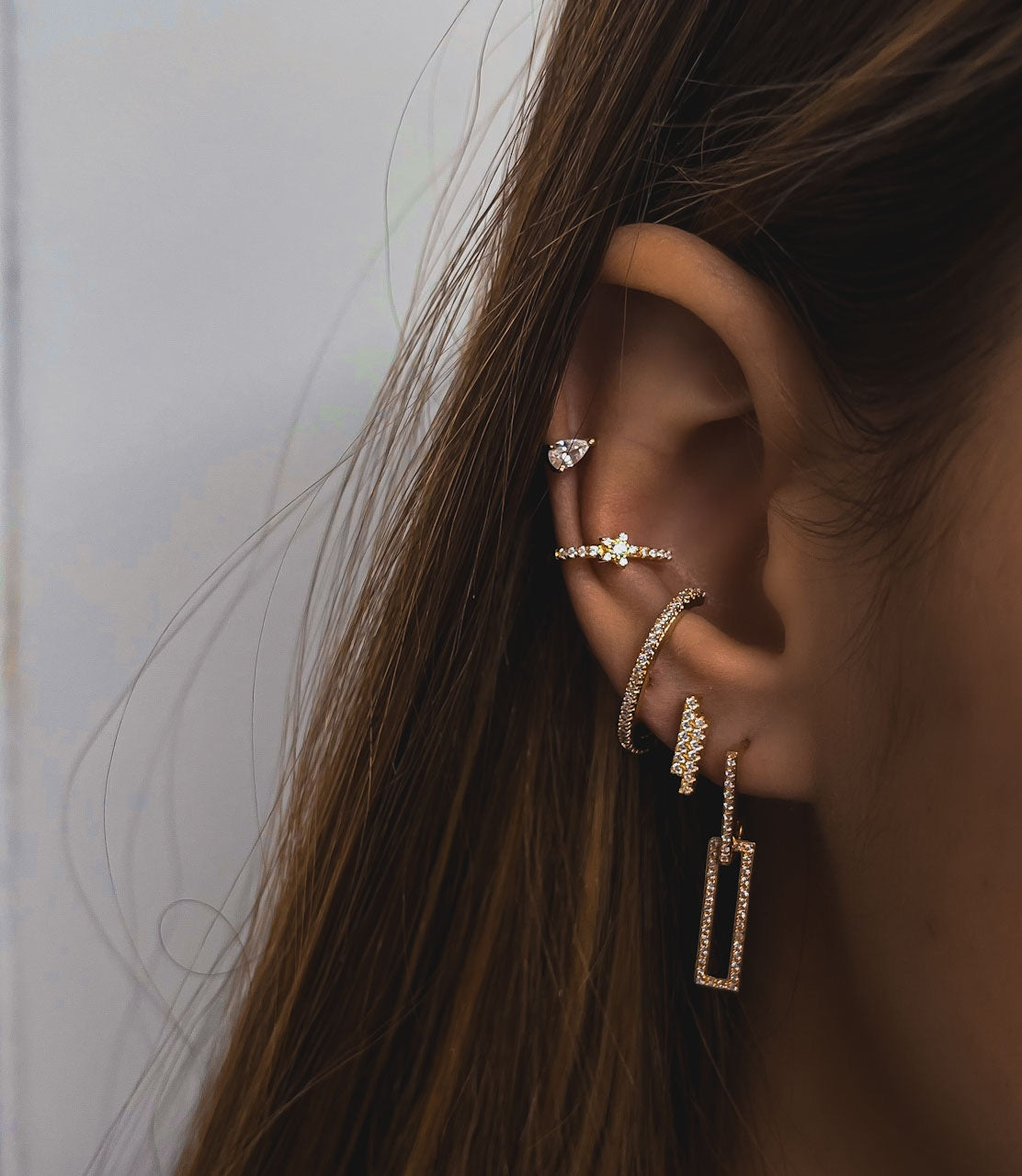 BOUCLE "MILAN ZIRCON"