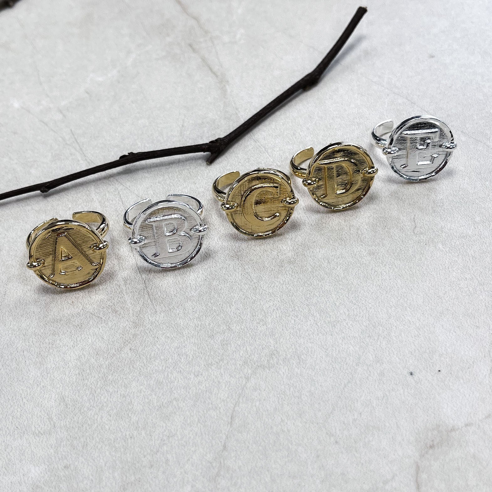 BAGUE "GAMMA ARGENT"