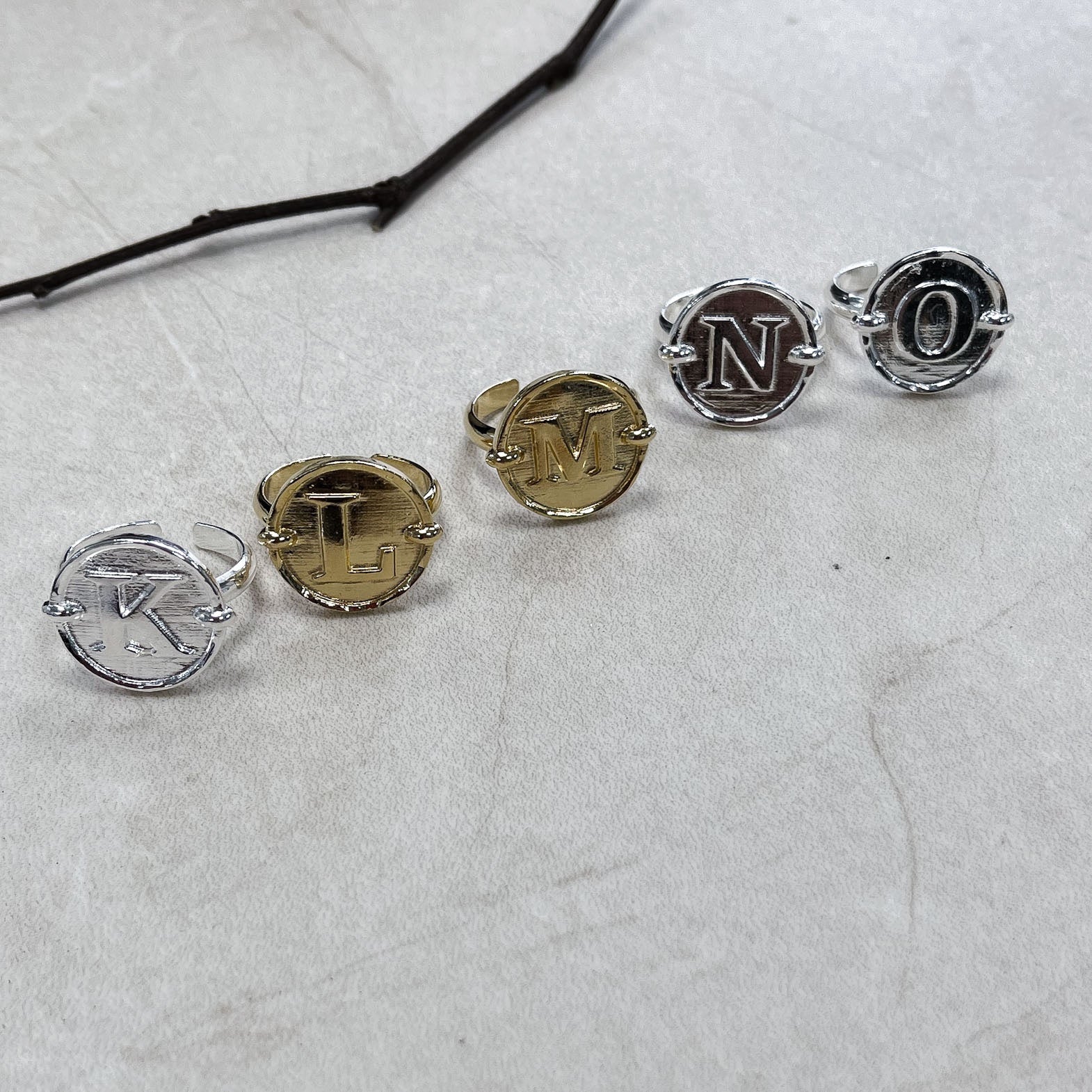 BAGUE "GAMMA ARGENT"