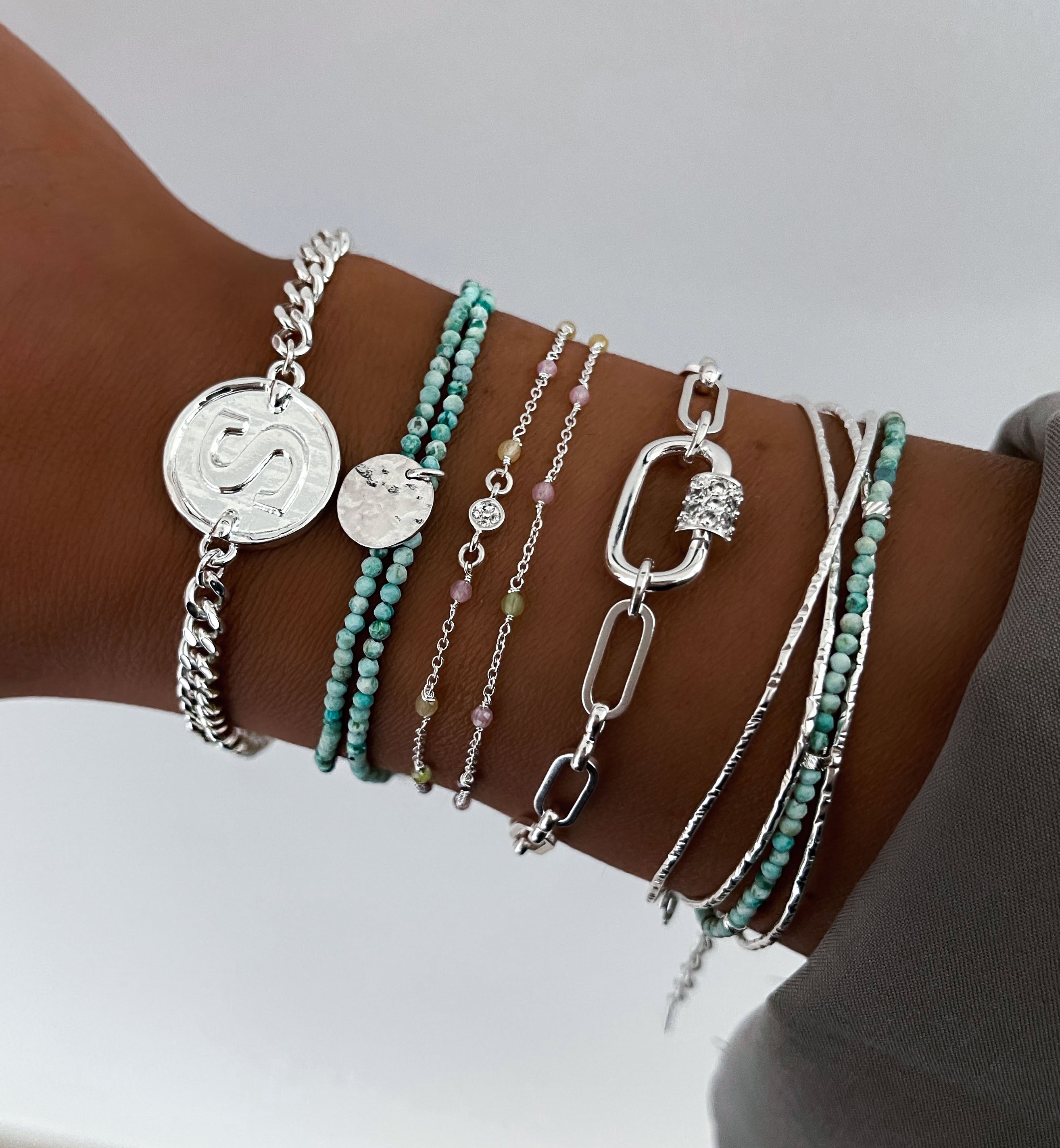 "GAMMA SILVER" BRACELET