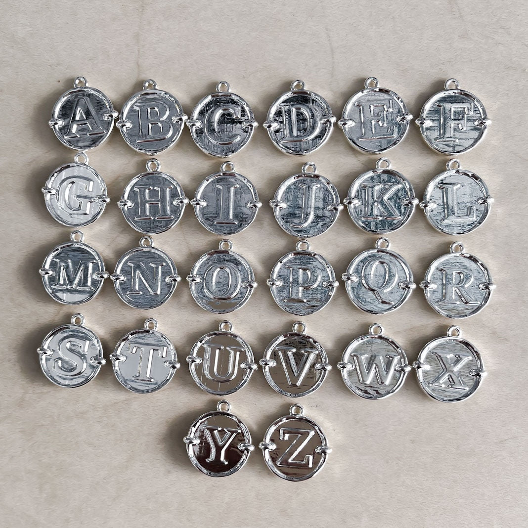 CUSTOMIZABLE "GAMMA" SILVER NECKLACE