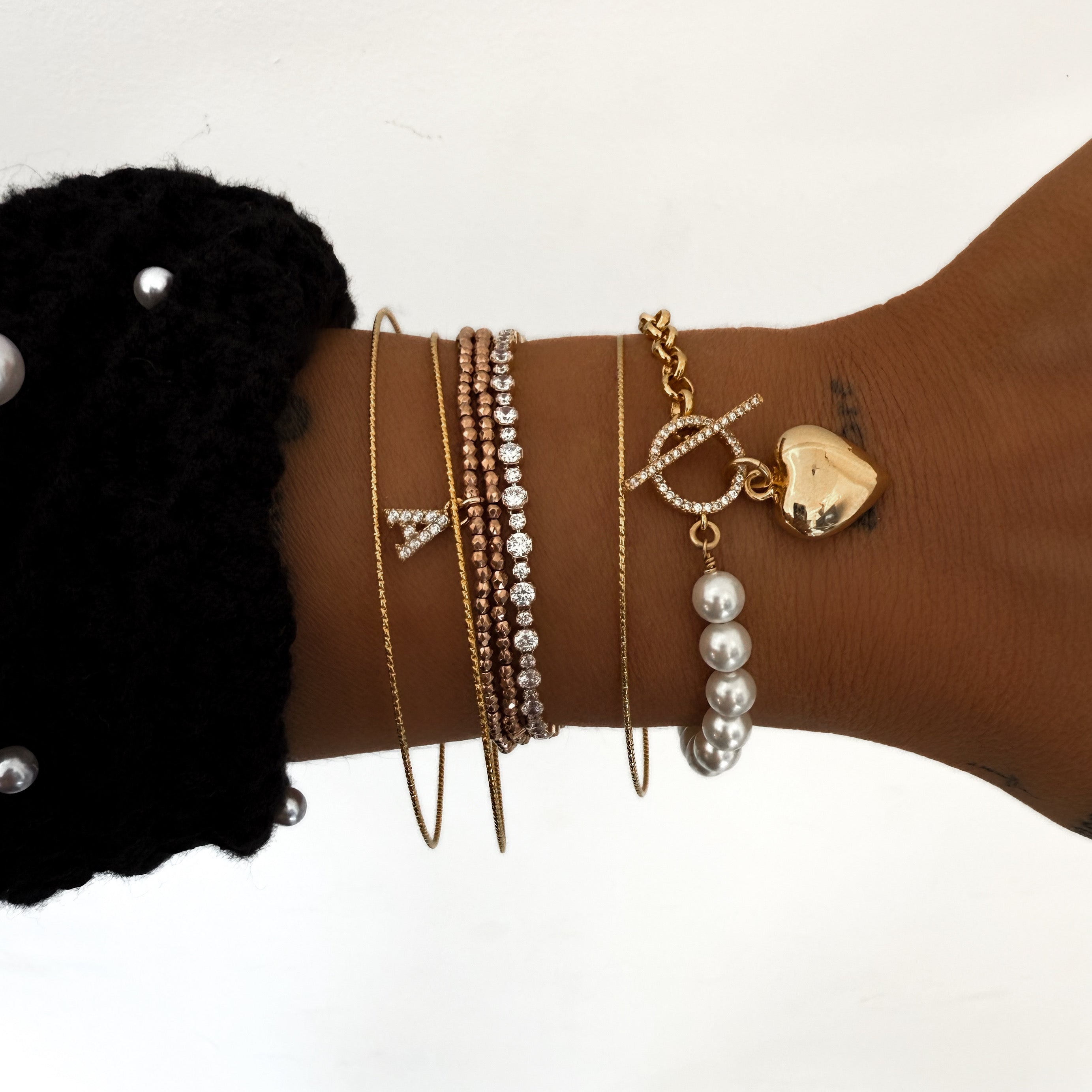 BRACELET "AMOR PEARL"