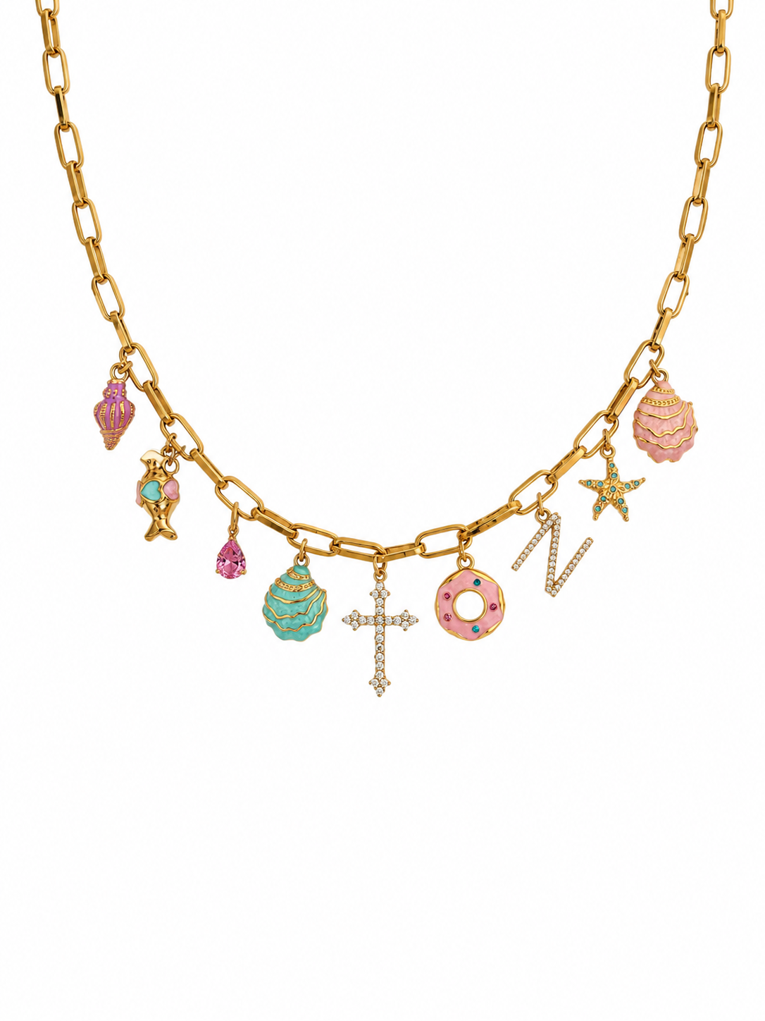 CUSTOMIZABLE "TRENDY GOLD" NECKLACE