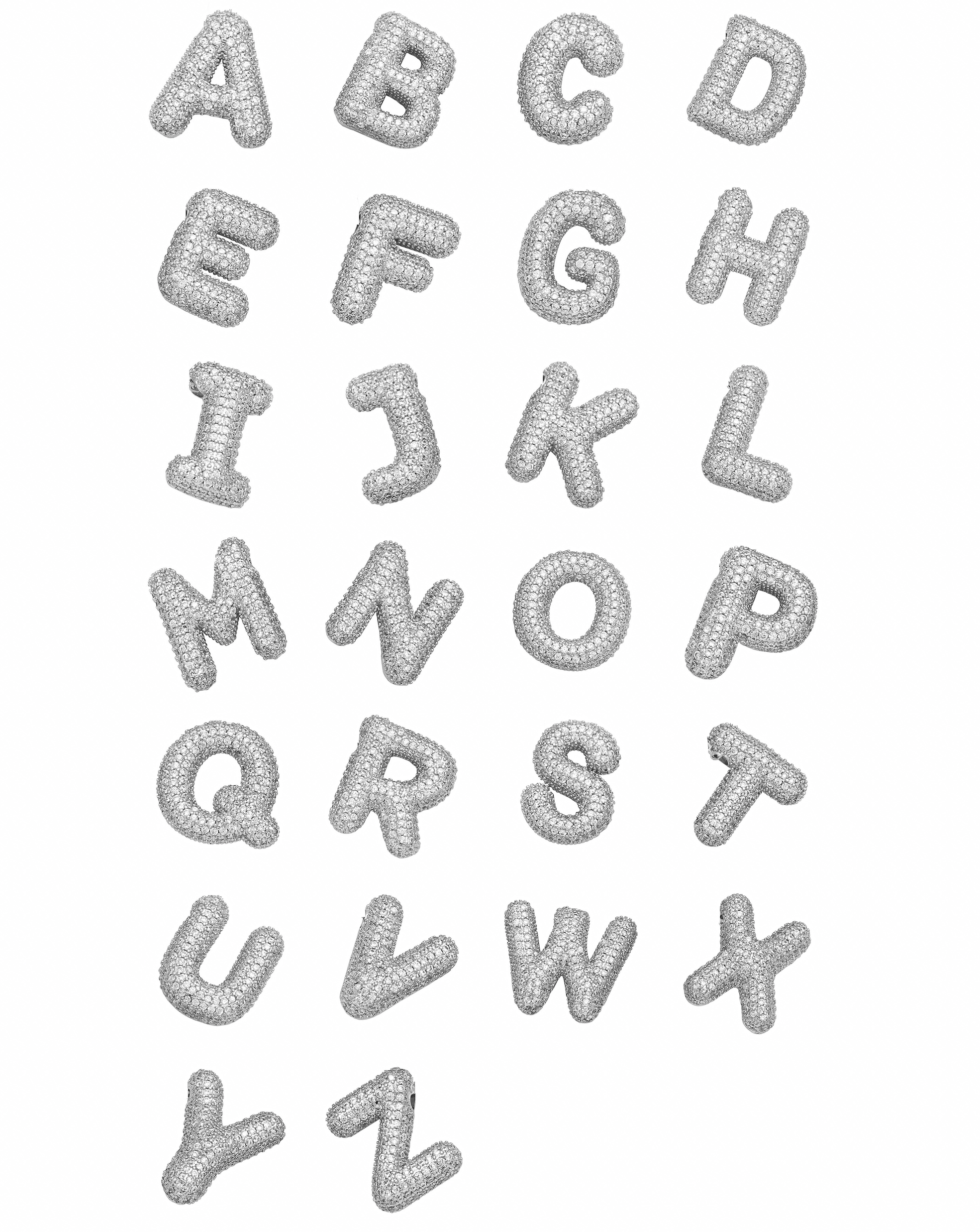 COLLIER "BALLOON LETTER" PERSONNALISABLE