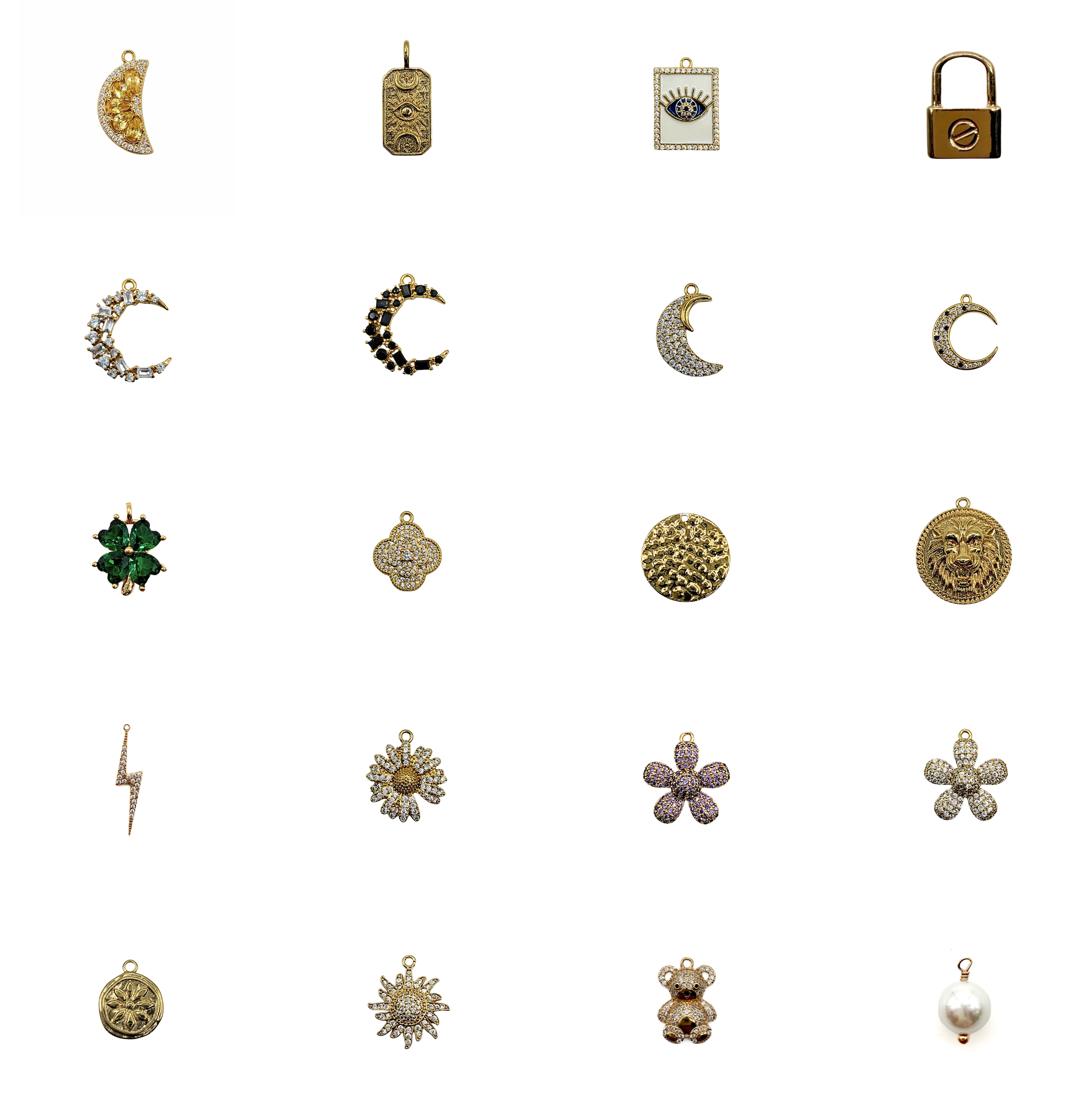 COLLIER "ICON PERSONNALISABLE" GOLD