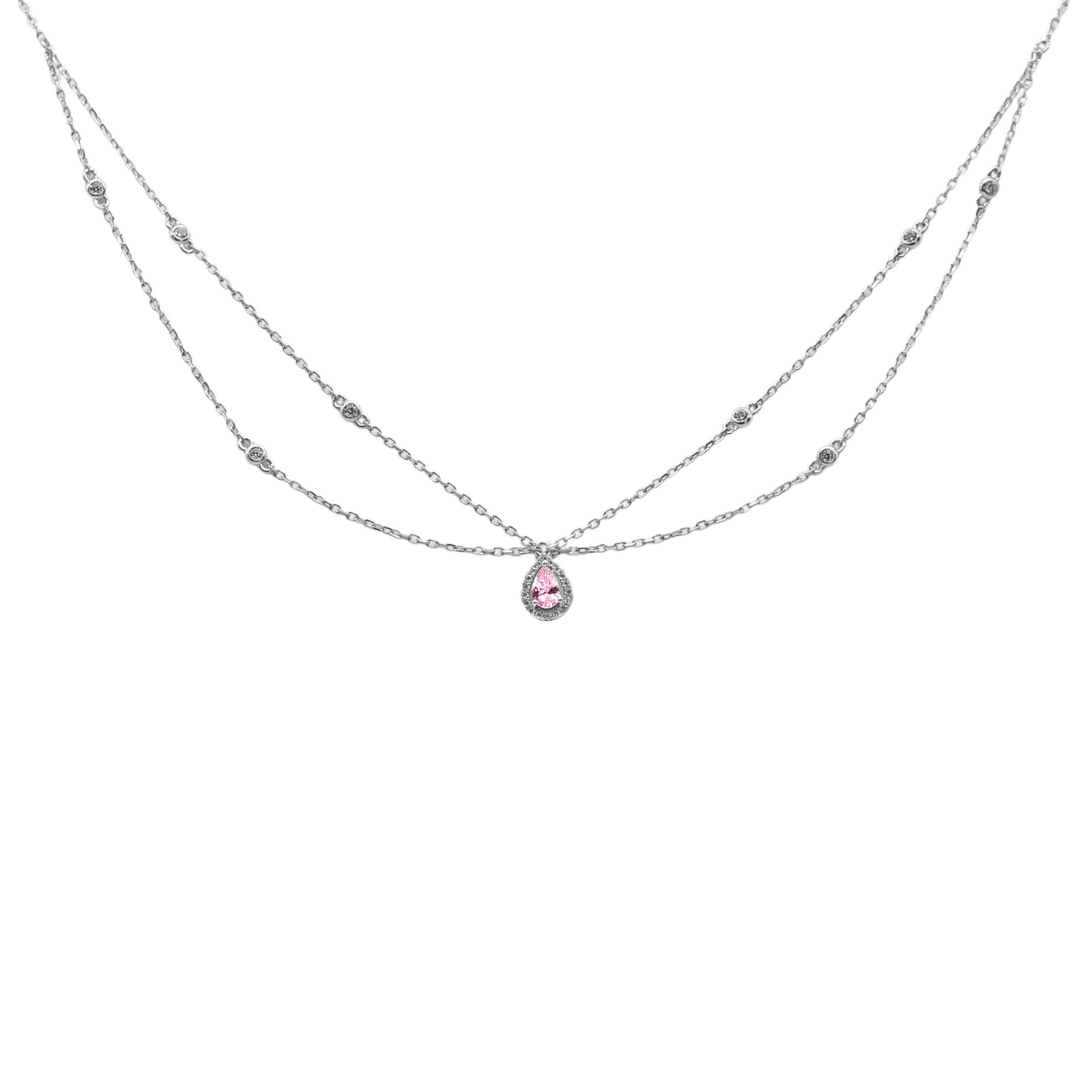 CHOKER "JAIPUR DENTELLE ROSE"