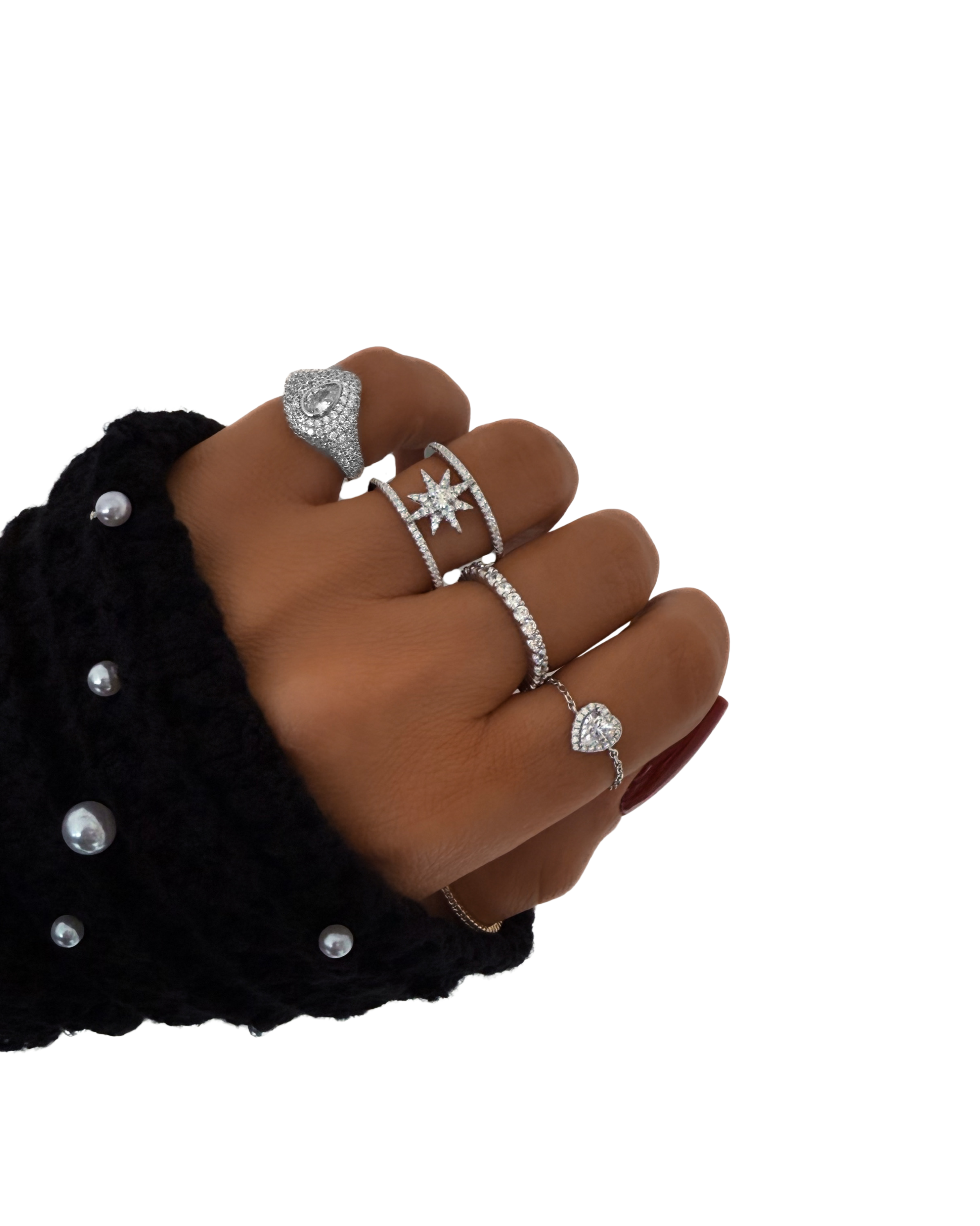 "KELLY CHAIN" RING