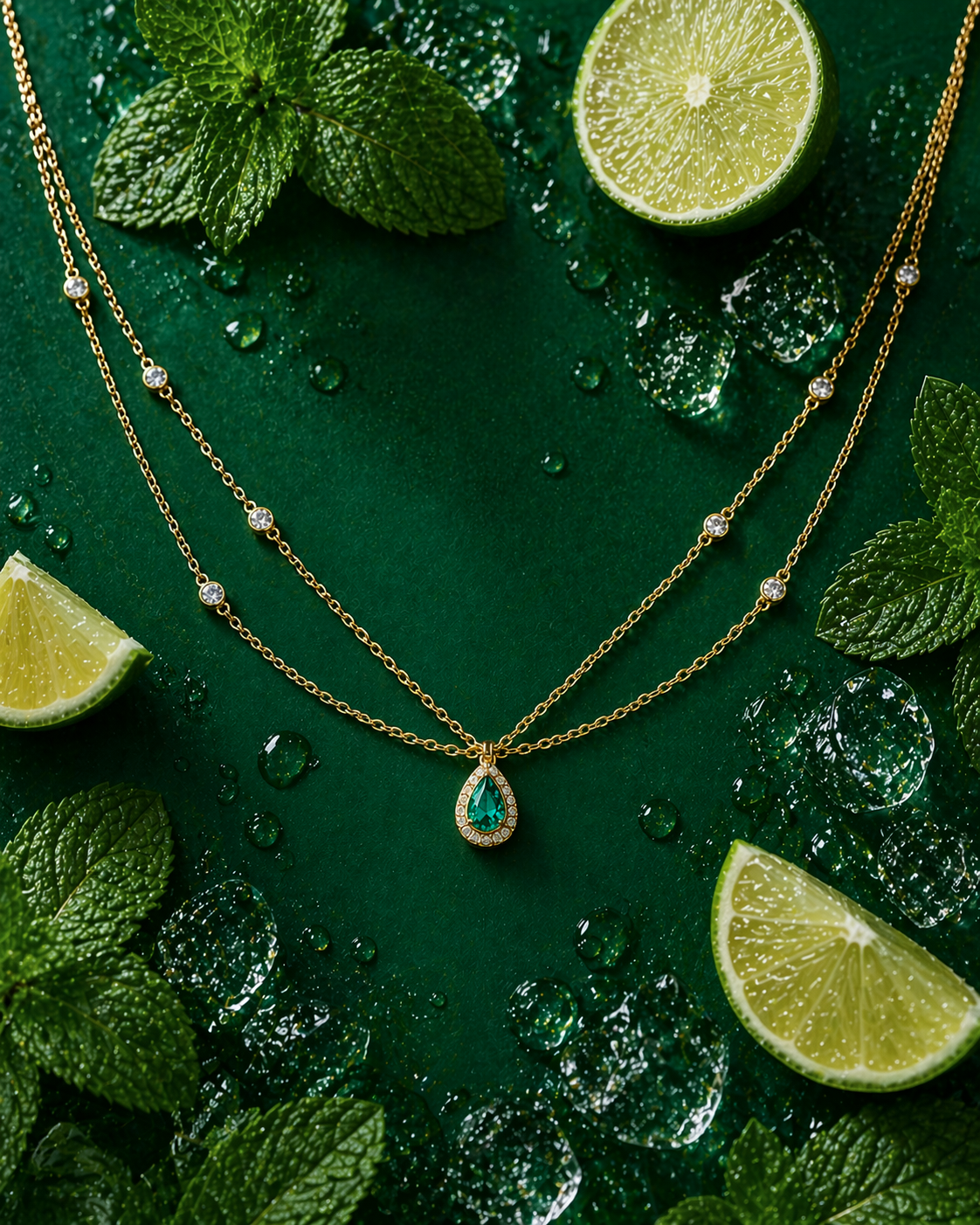 CHOKER "JAIPUR MOJITO"