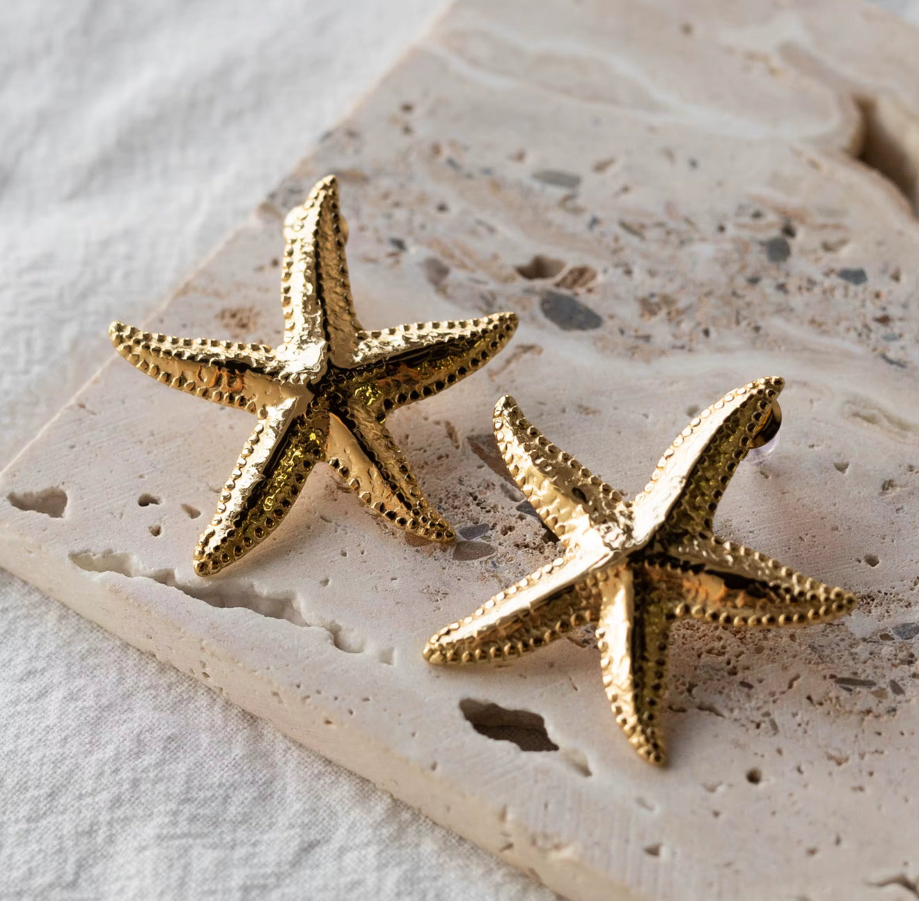 "BUBBLE CREOLES" EARRINGS