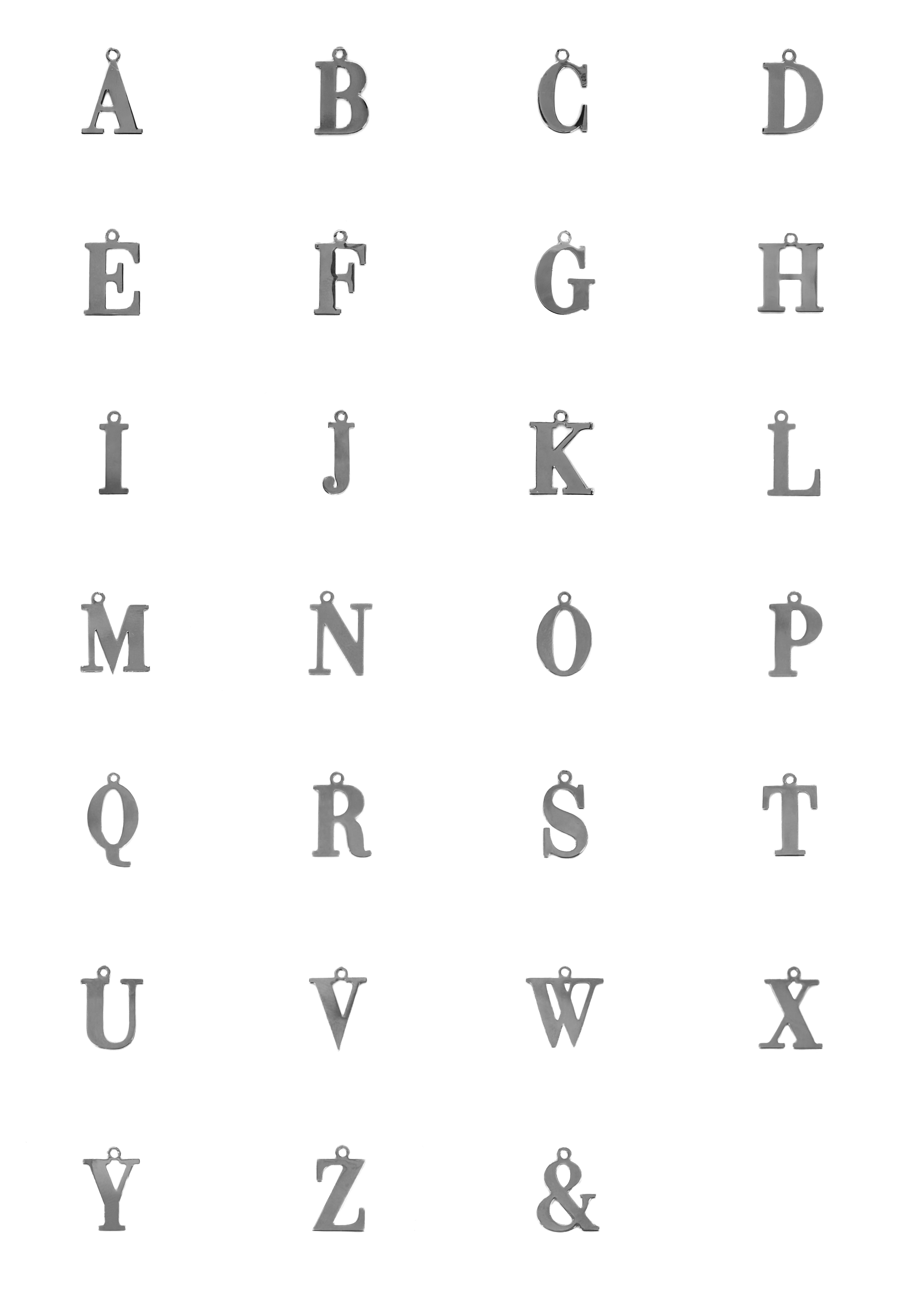 "CHIARA" ENGRAVING NECKLACE