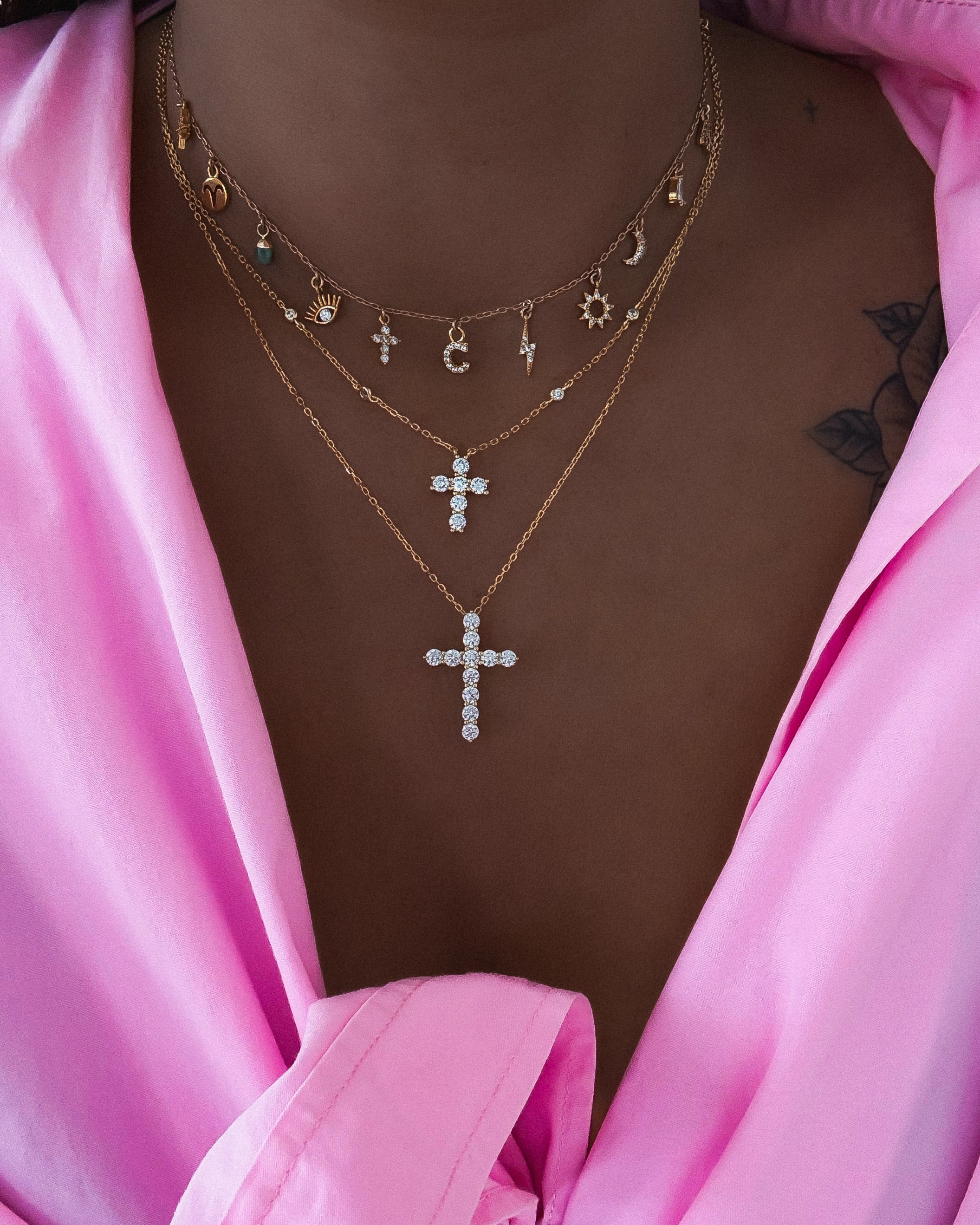 COLLIER "CROSS RIVIERA"