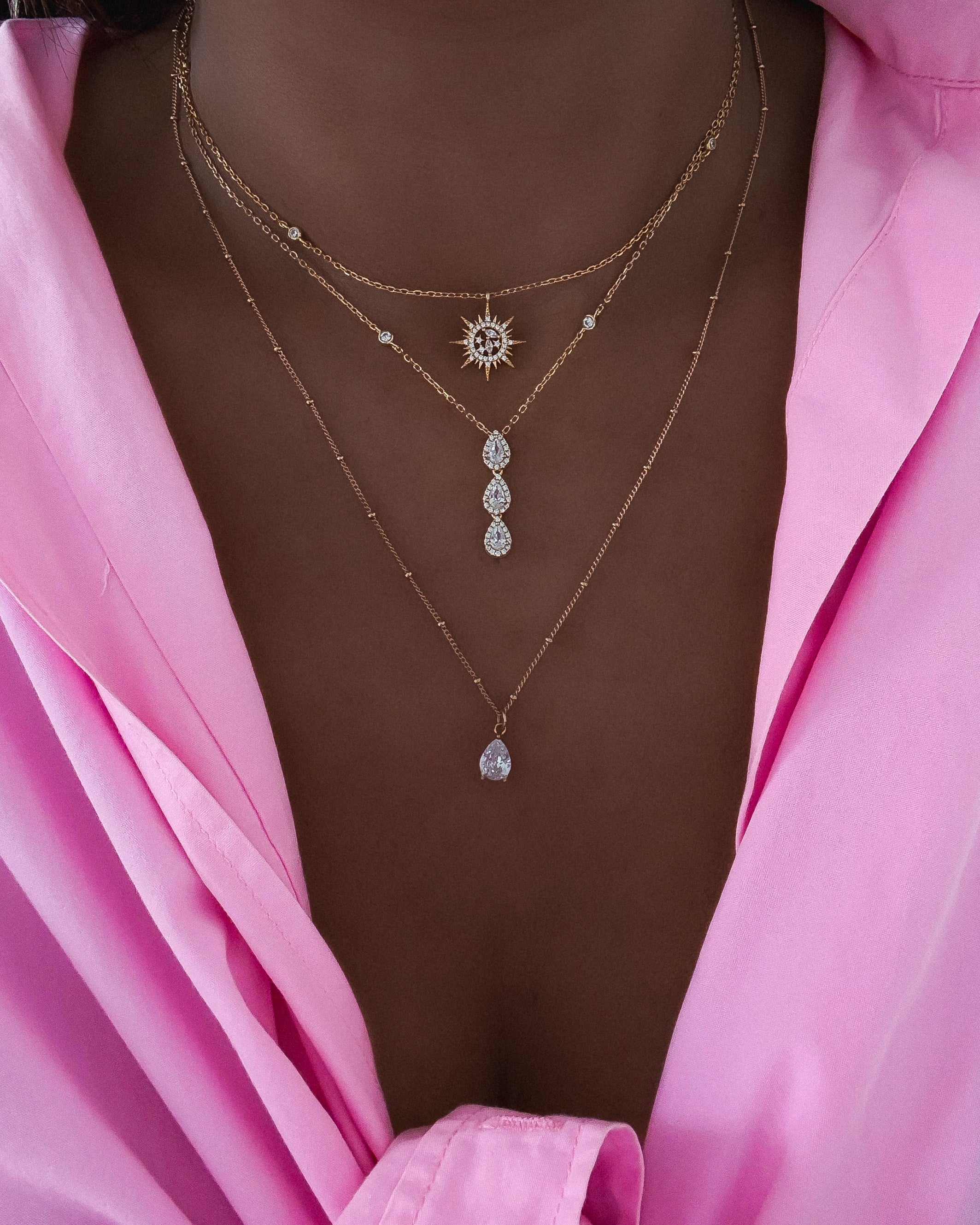 CHOKER "SUN DENTELLE MINI"