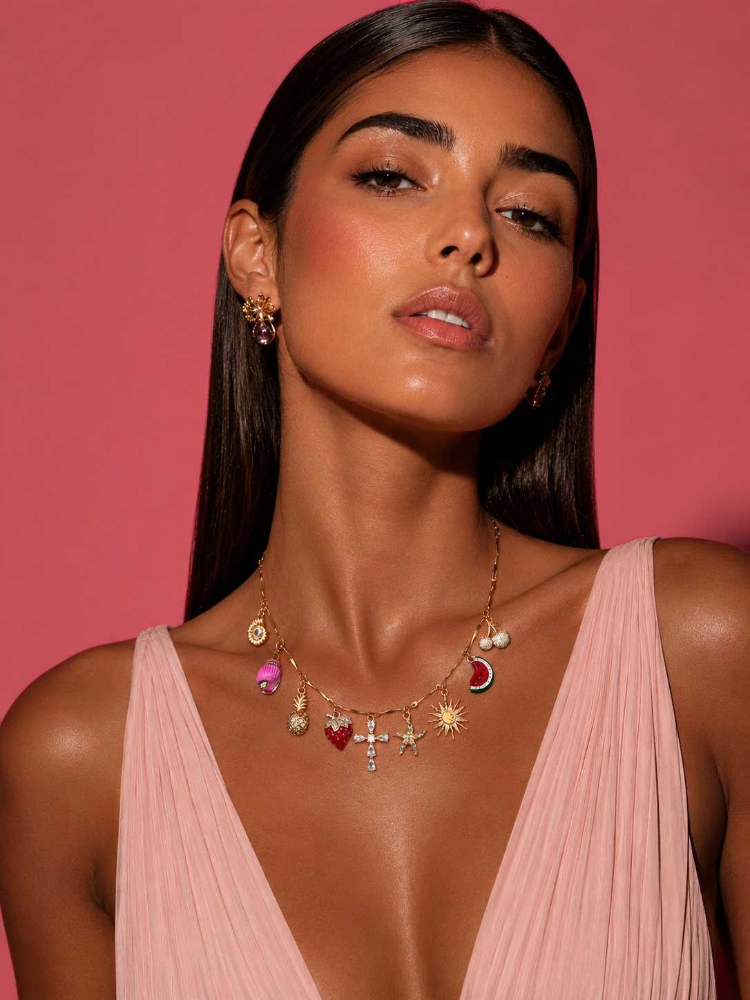 COLLIER "GLOW GOLD" PERSONNALISABLE
