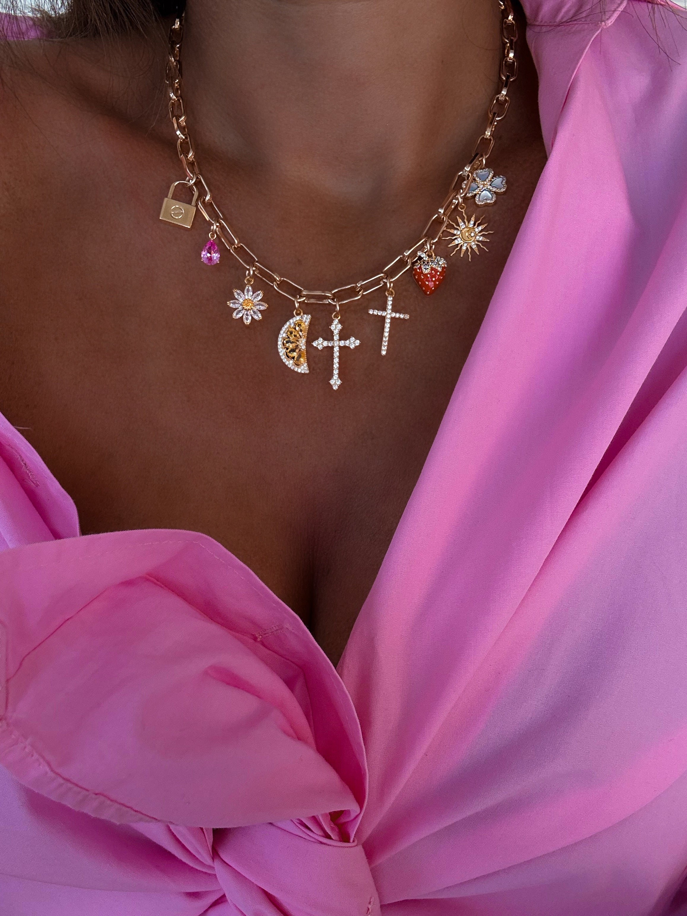 CUSTOMIZABLE "TRENDY GOLD" NECKLACE