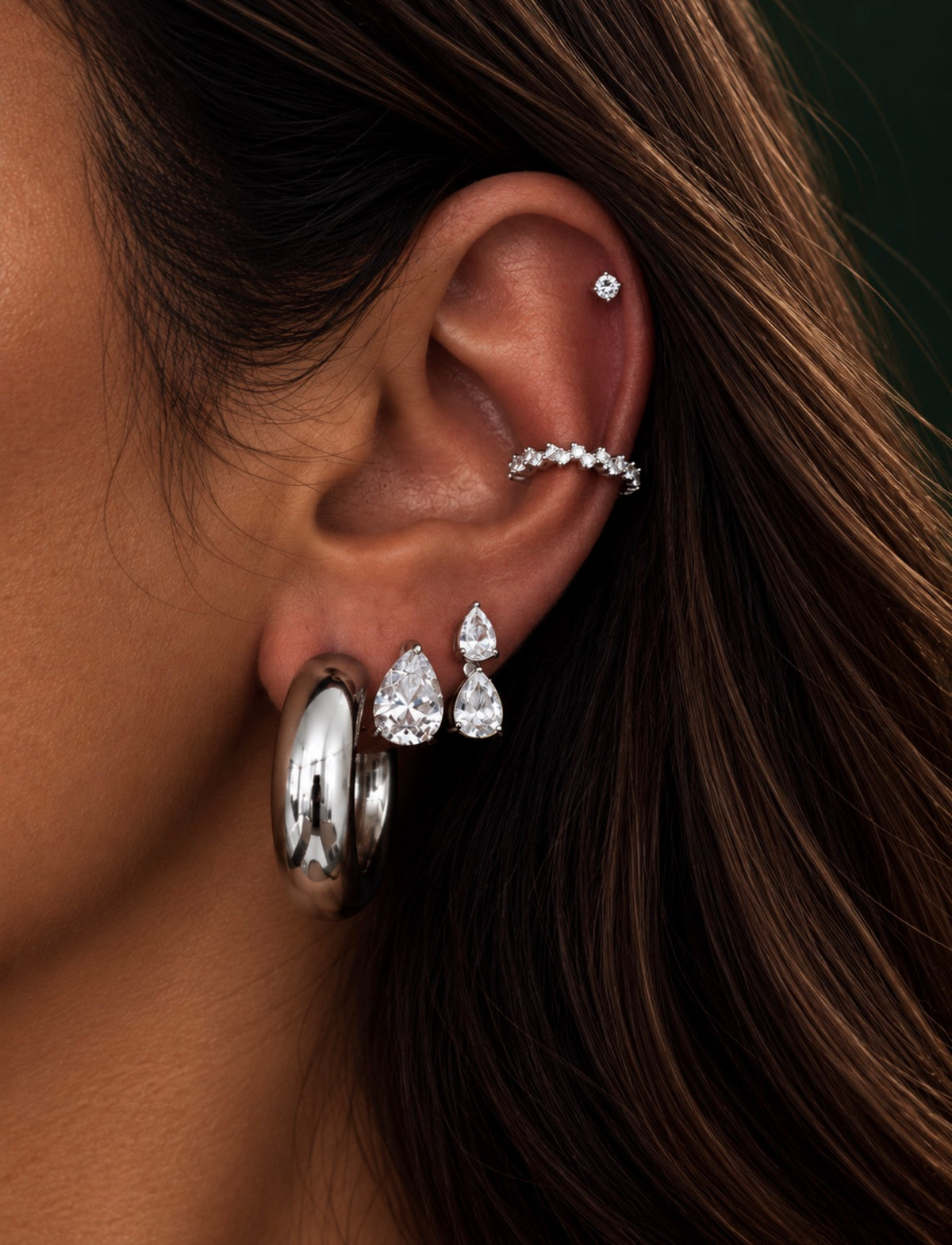 "CREOLE MANHATTAN" EARRING