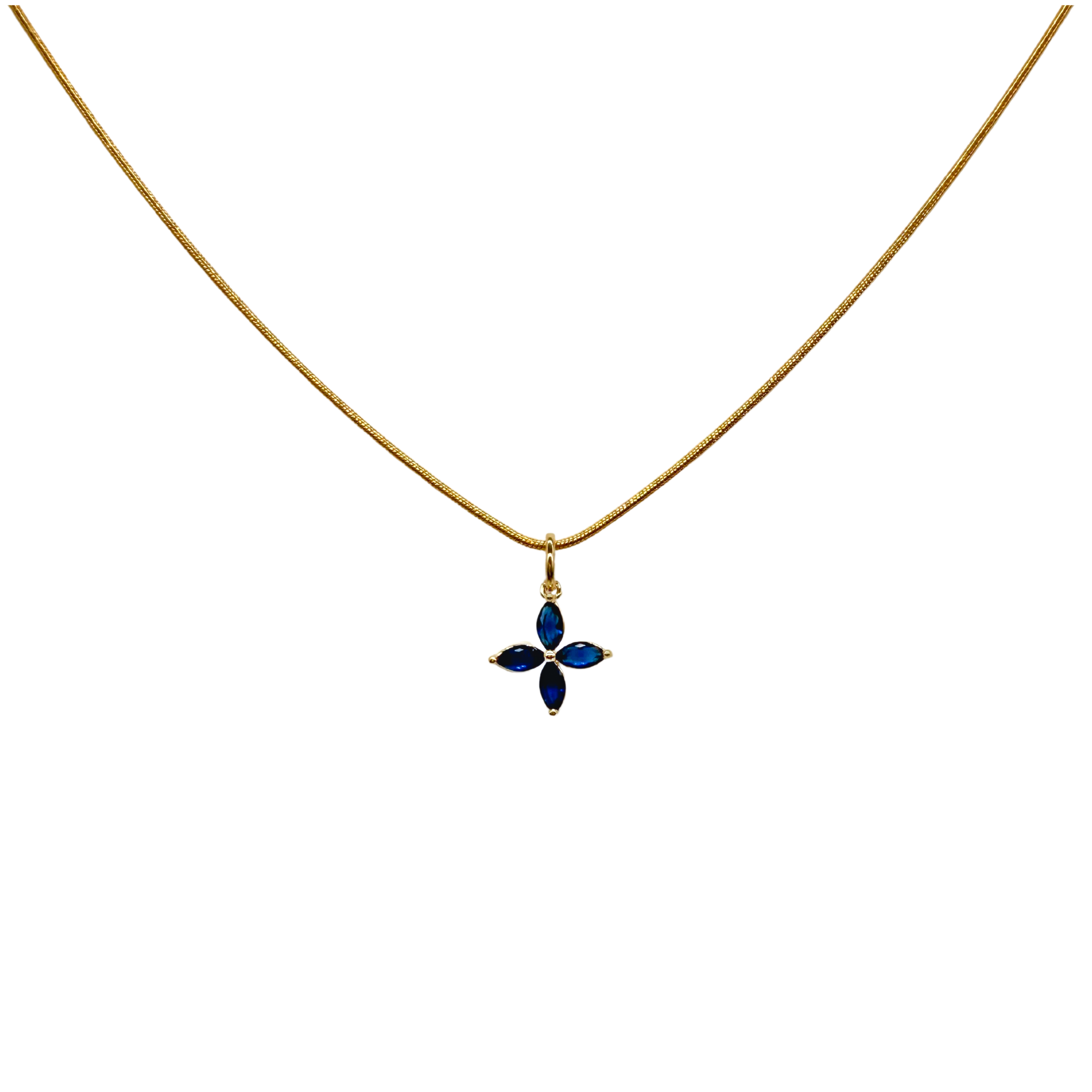 COLLIER "EDEN BLUE"