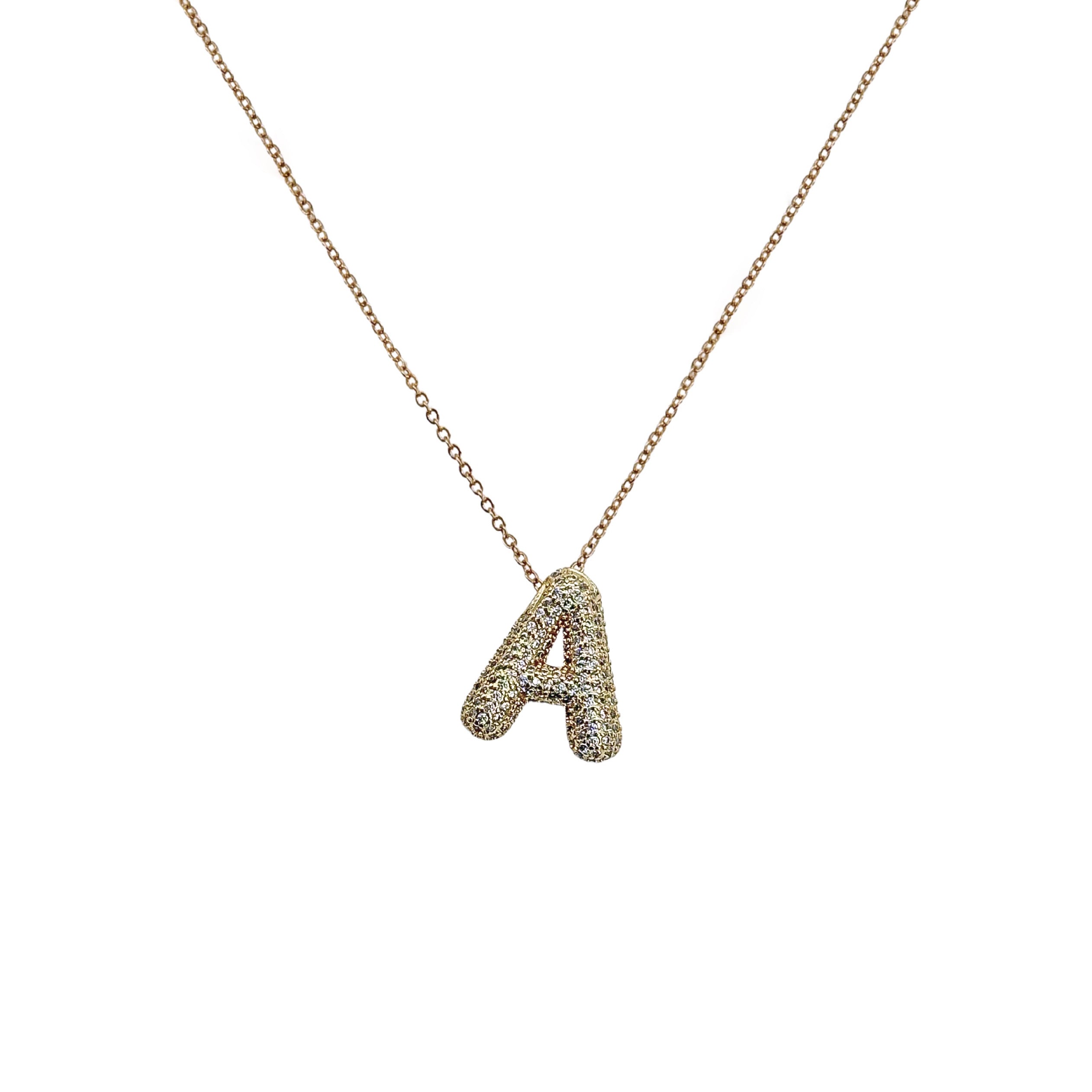 COLLIER "BALLOON LETTER" PERSONNALISABLE