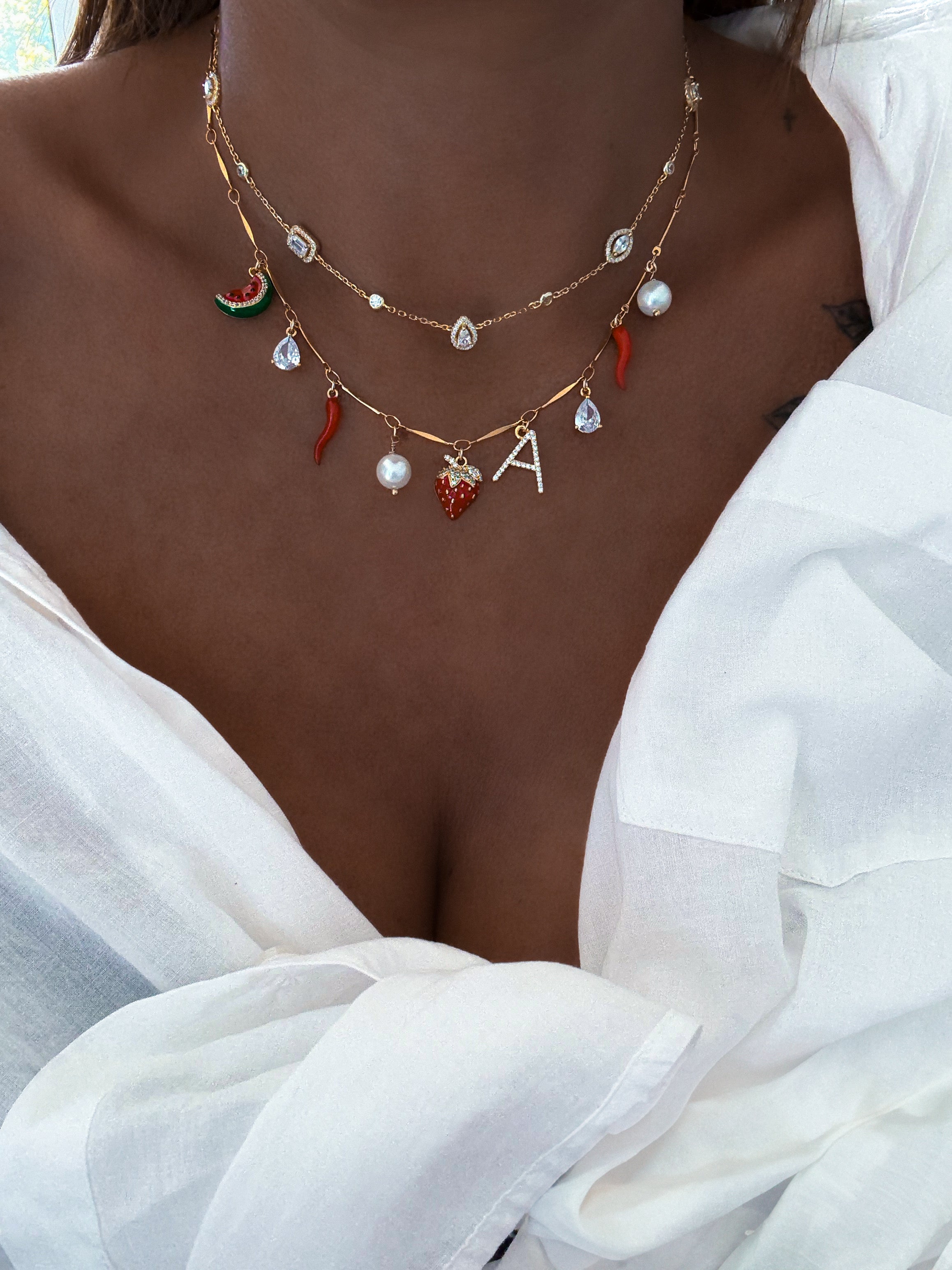 CUSTOMIZABLE "TRENDY GOLD" NECKLACE