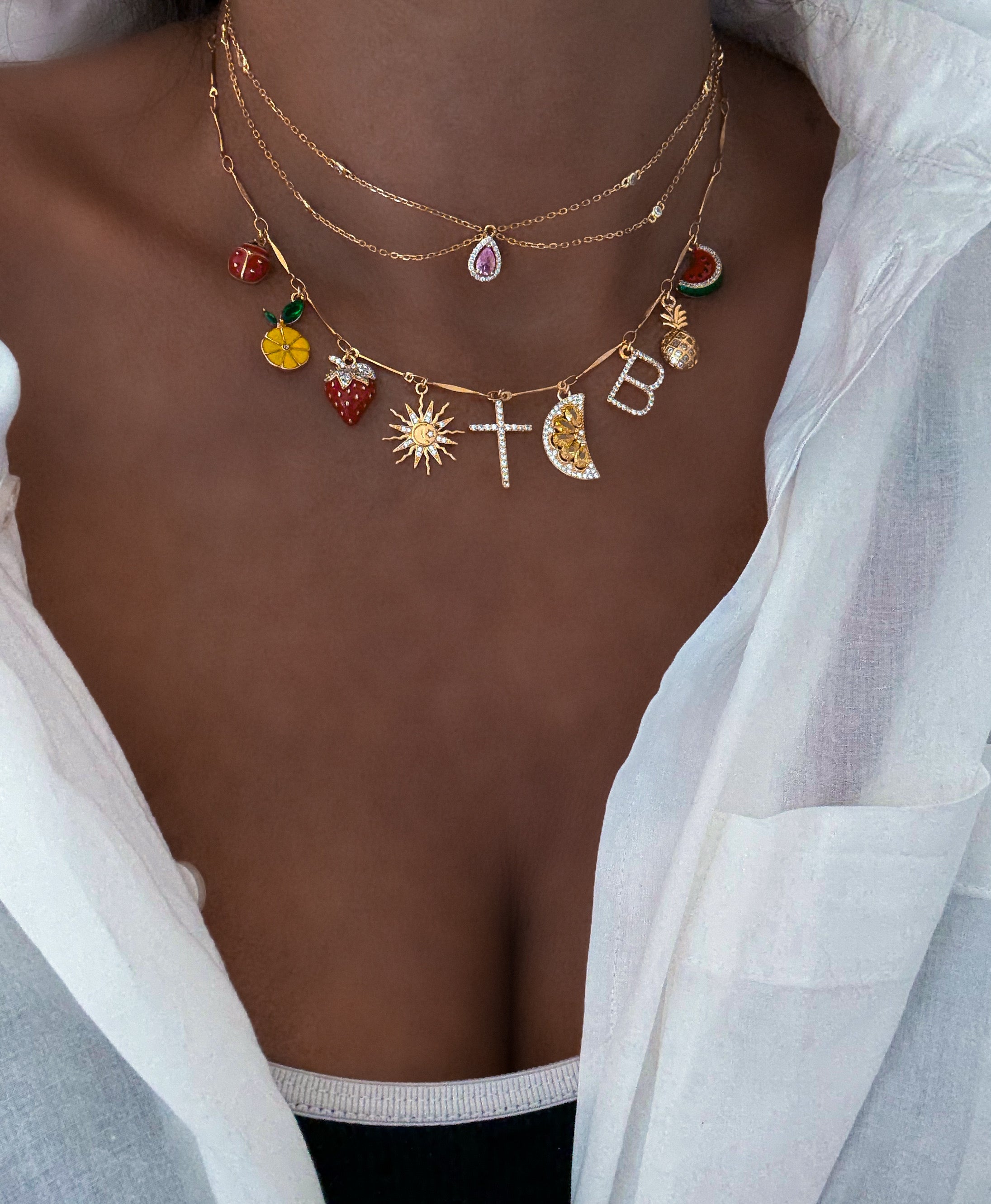 CUSTOMIZABLE "TRENDY GOLD" NECKLACE