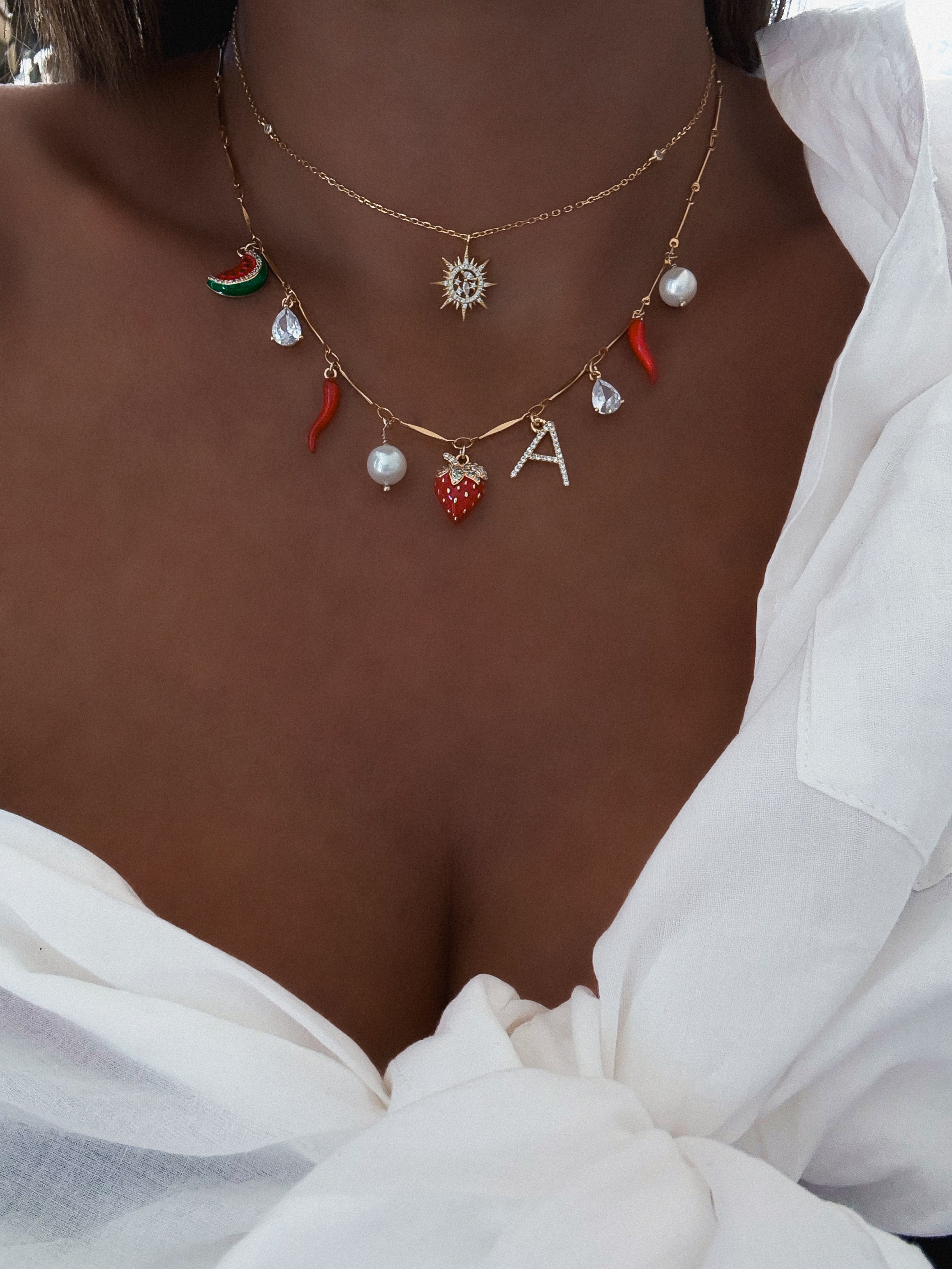 CUSTOMIZABLE "TRENDY GOLD" NECKLACE