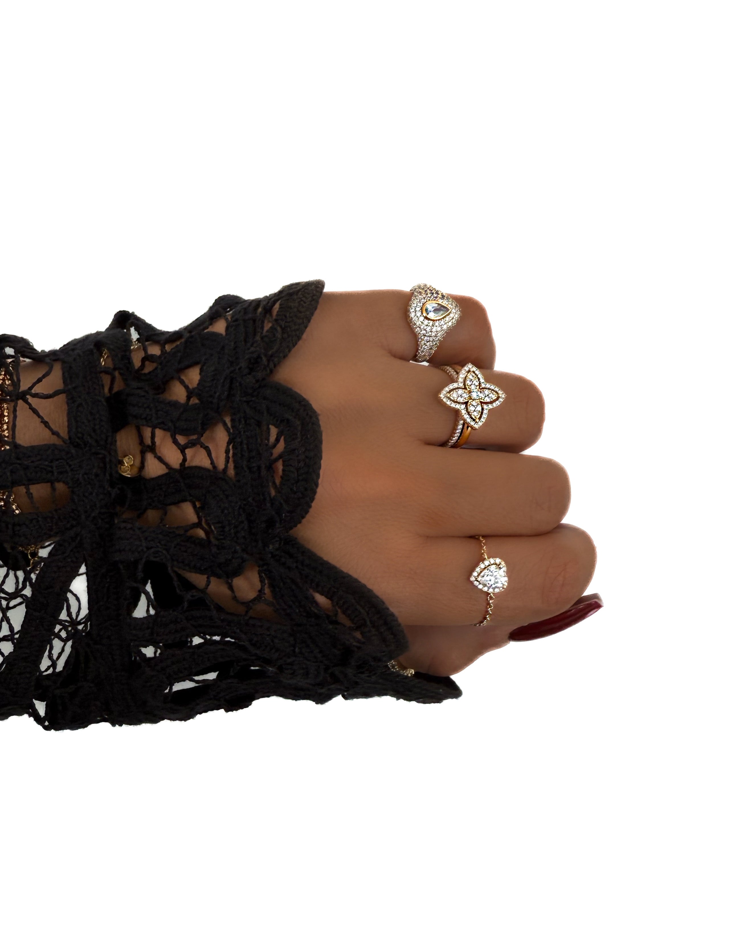 BAGUE "I LOVE U REGLABLE"