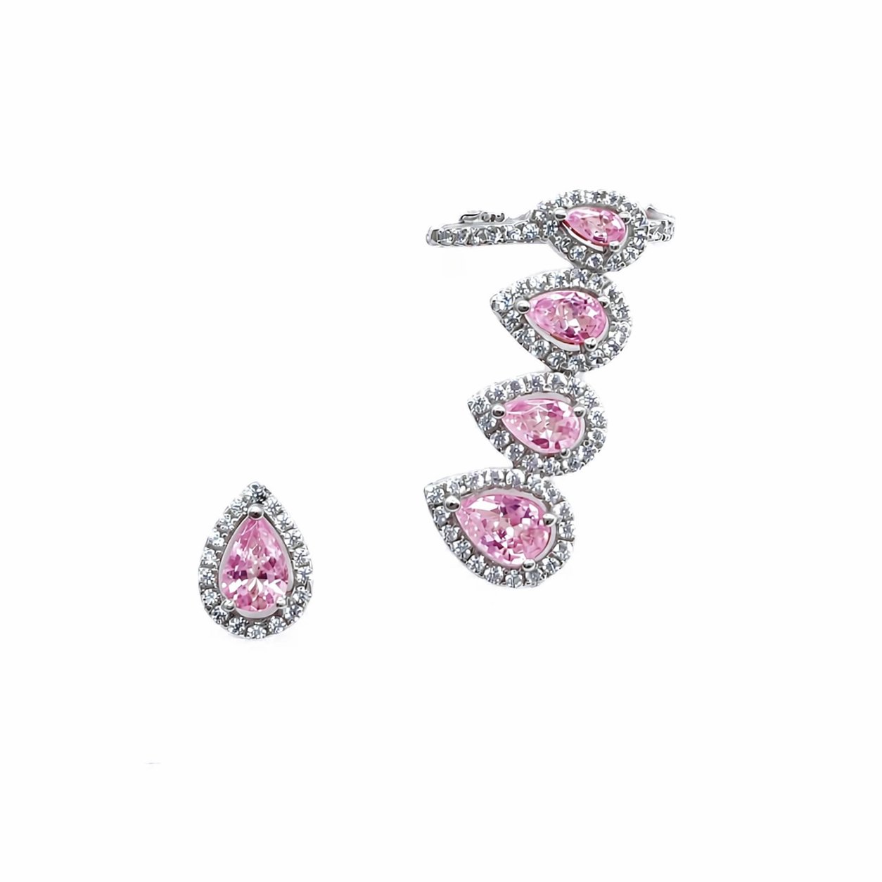 BOUCLES "JOA 4 PINK"