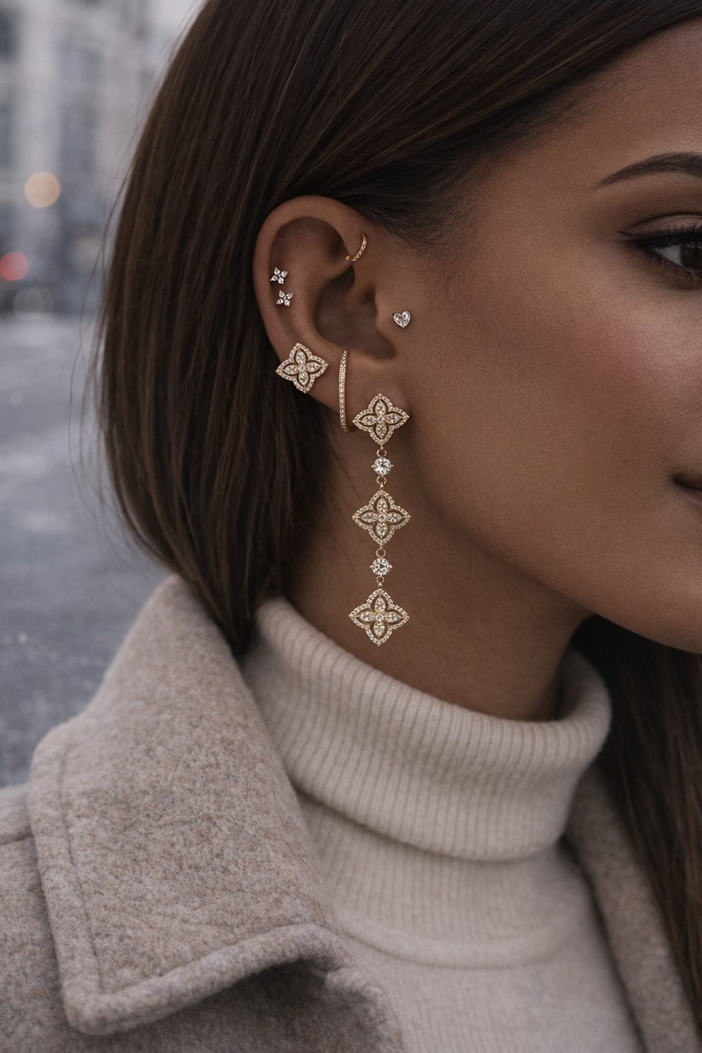 "SUCCESS XL" EARRING