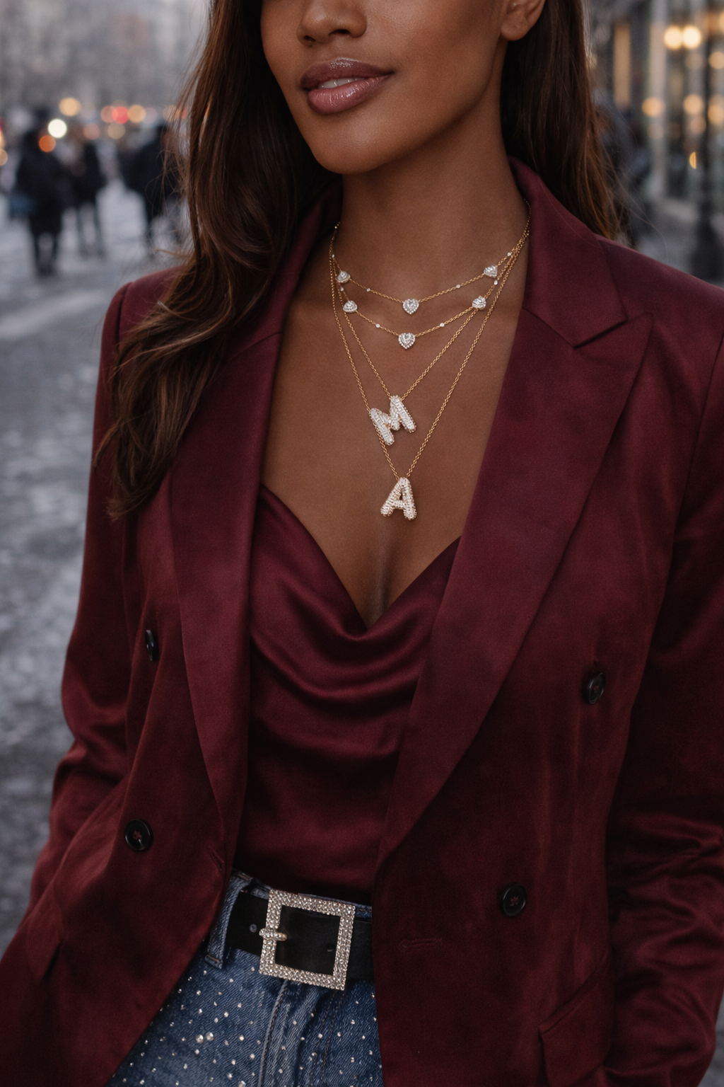 COLLIER "BALLOON LETTER" PERSONNALISABLE