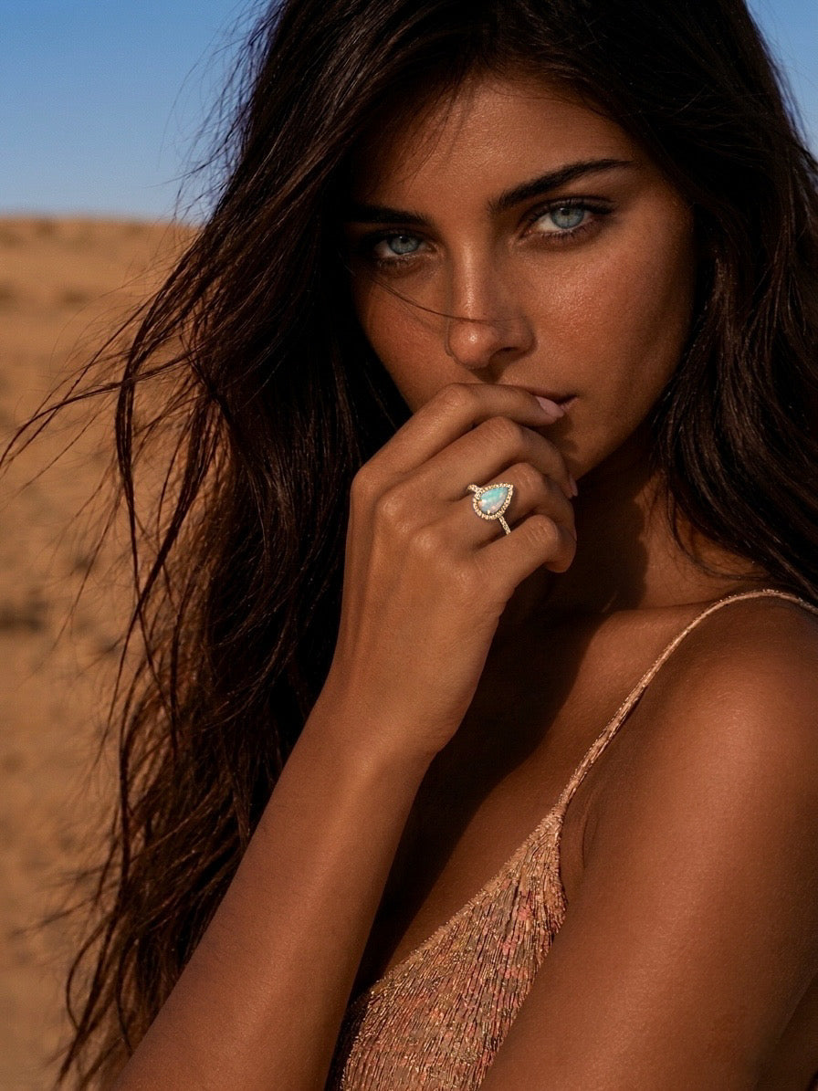 BAGUE "OPAL BLISS"