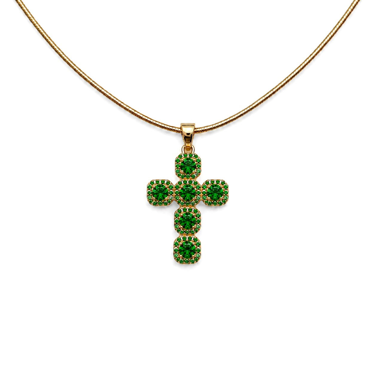 COLLIER "CROIX SANTA M"