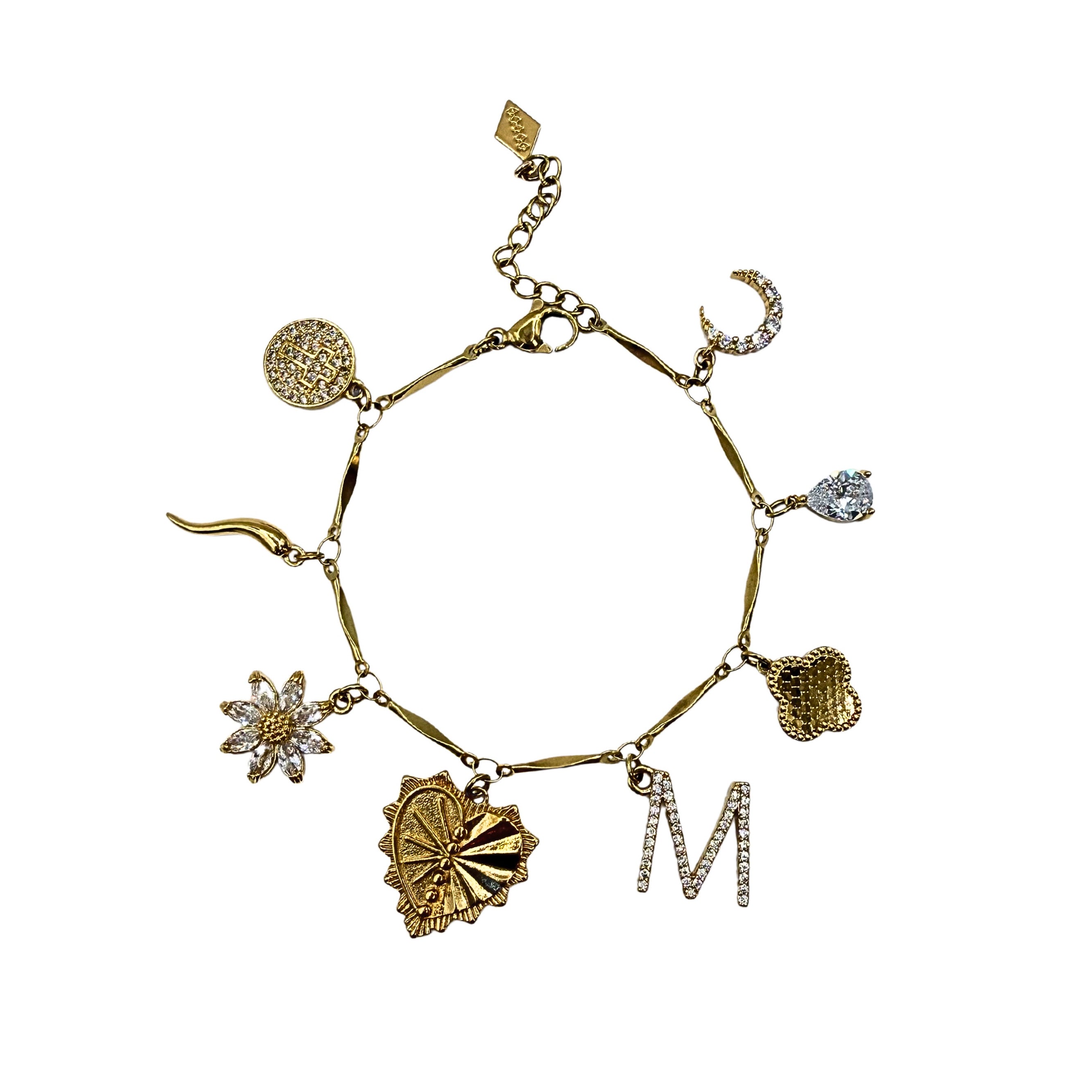 BRACELET "GLOW GOLD" PERSONNALISABLE