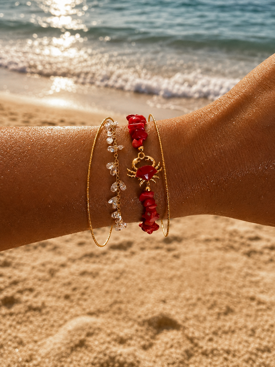 BRACELET "CRAB CABANA"