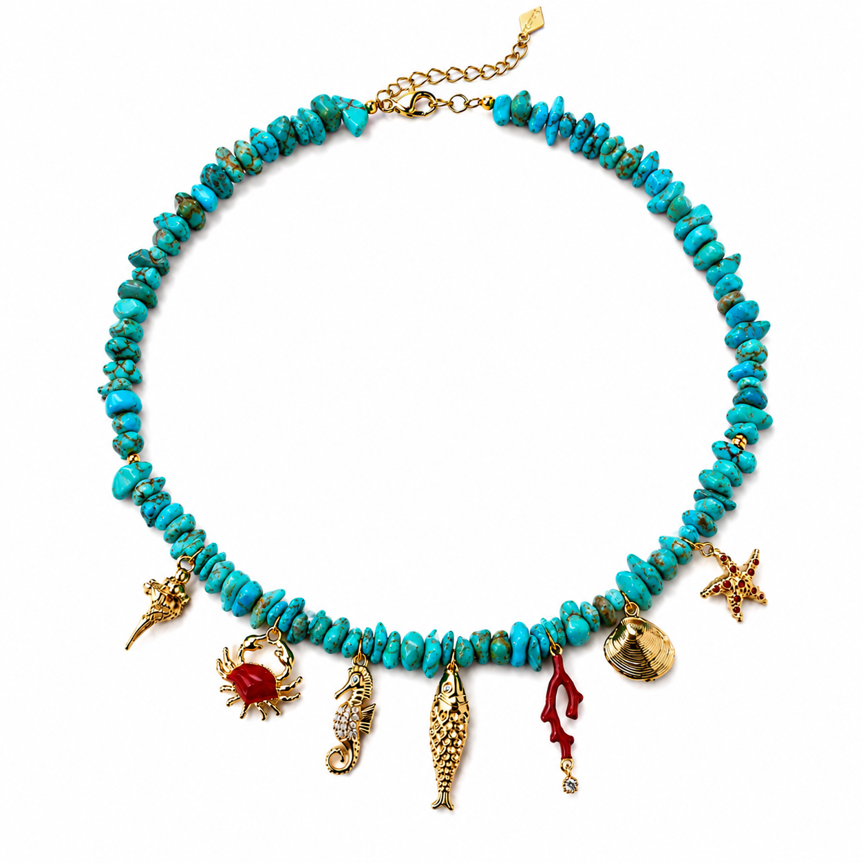 COLLIER "CRAB CABANA"
