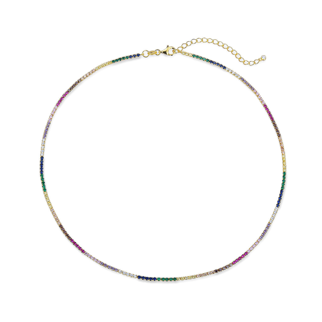 "RIVIERA RAINBOW" NECKLACE